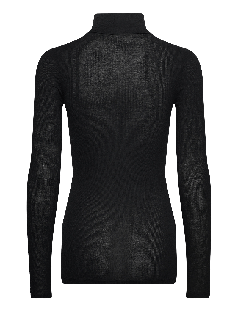 Bruuns Bazaar - AngelaBB Roll neck - pologenser - black - 2