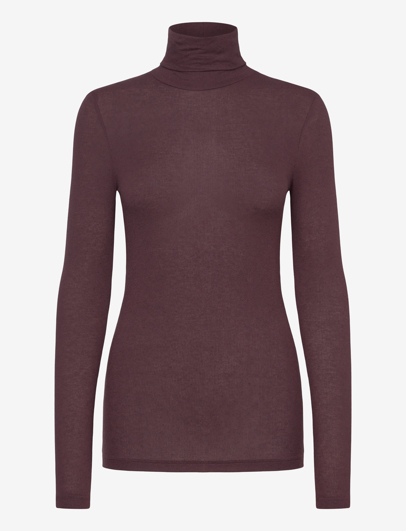 Bruuns Bazaar - AngelaBB Roll neck - turtlenecks - bordeaux - 0
