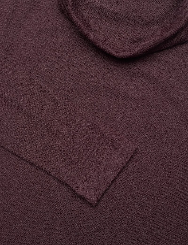 Bruuns Bazaar - AngelaBB Roll neck - polotröjor - bordeaux - 2