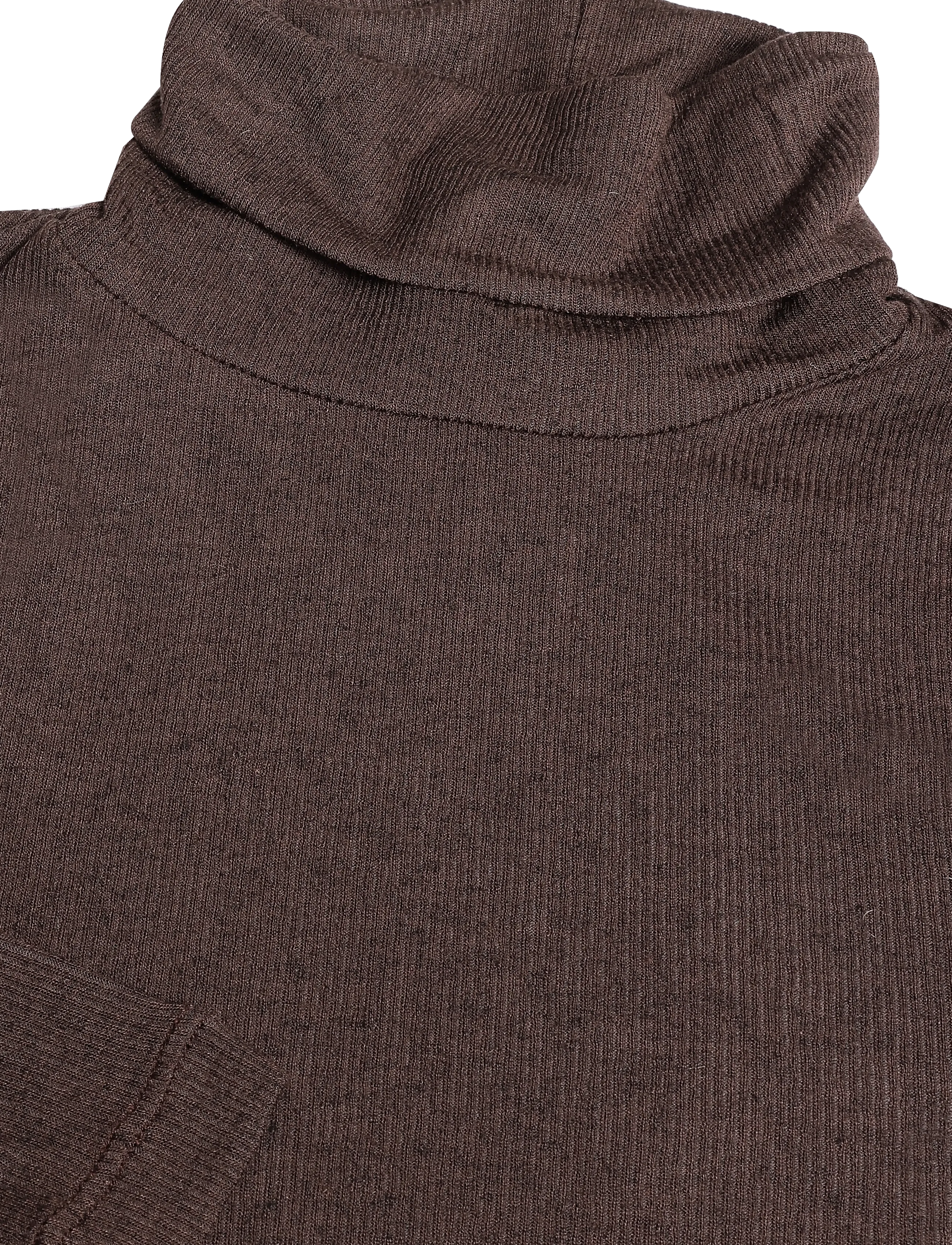 Bruuns Bazaar - AngelaBB Roll neck - kõrge kaelusega kudumid - dark brown - 2