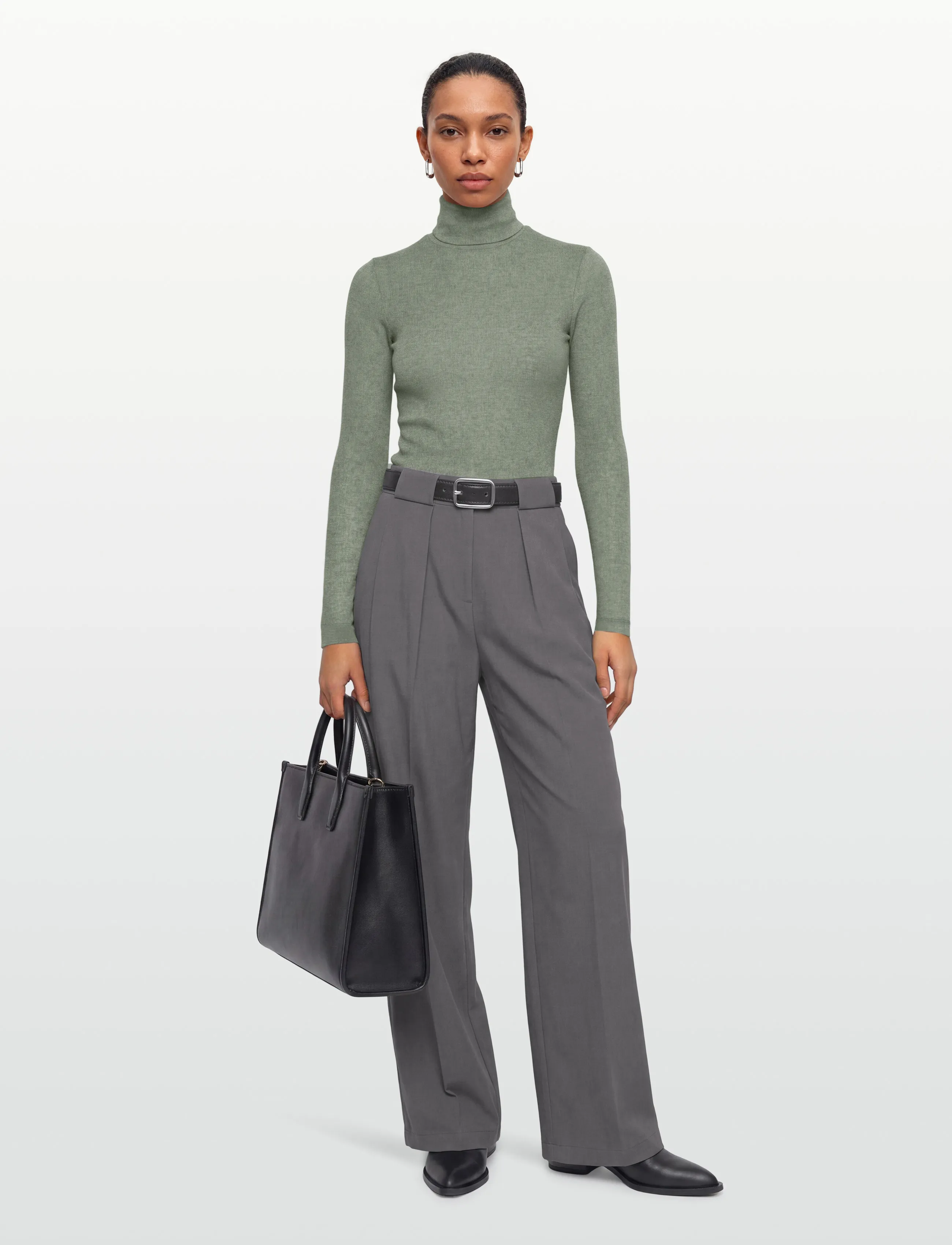 Bruuns Bazaar - AngelaBB Roll neck - laurel wreath - 0