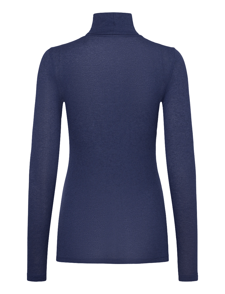Bruuns Bazaar - AngelaBB Roll neck - rollkragenpullover - medieval blue - 1