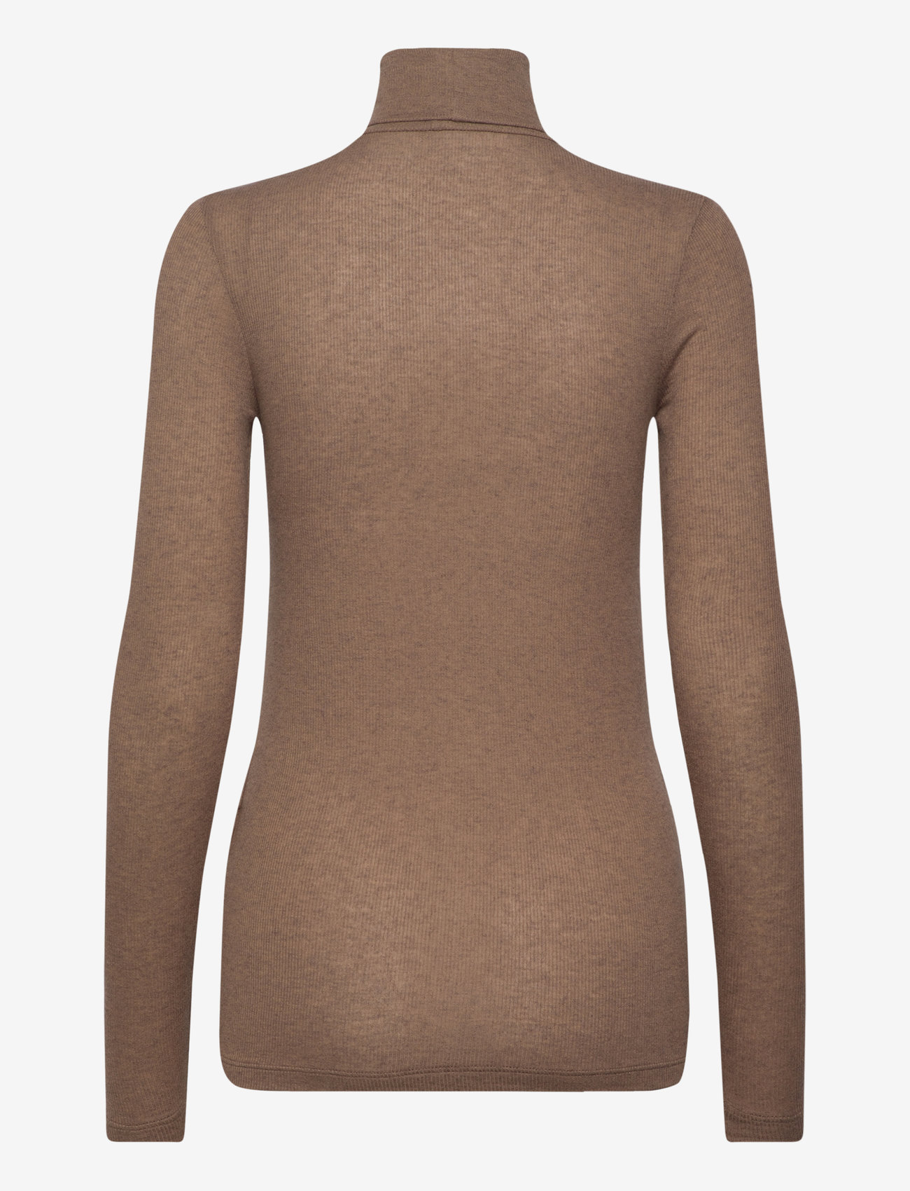 Bruuns Bazaar - AngelaBB Roll neck - rollkragenpullover - shitake melange - 2
