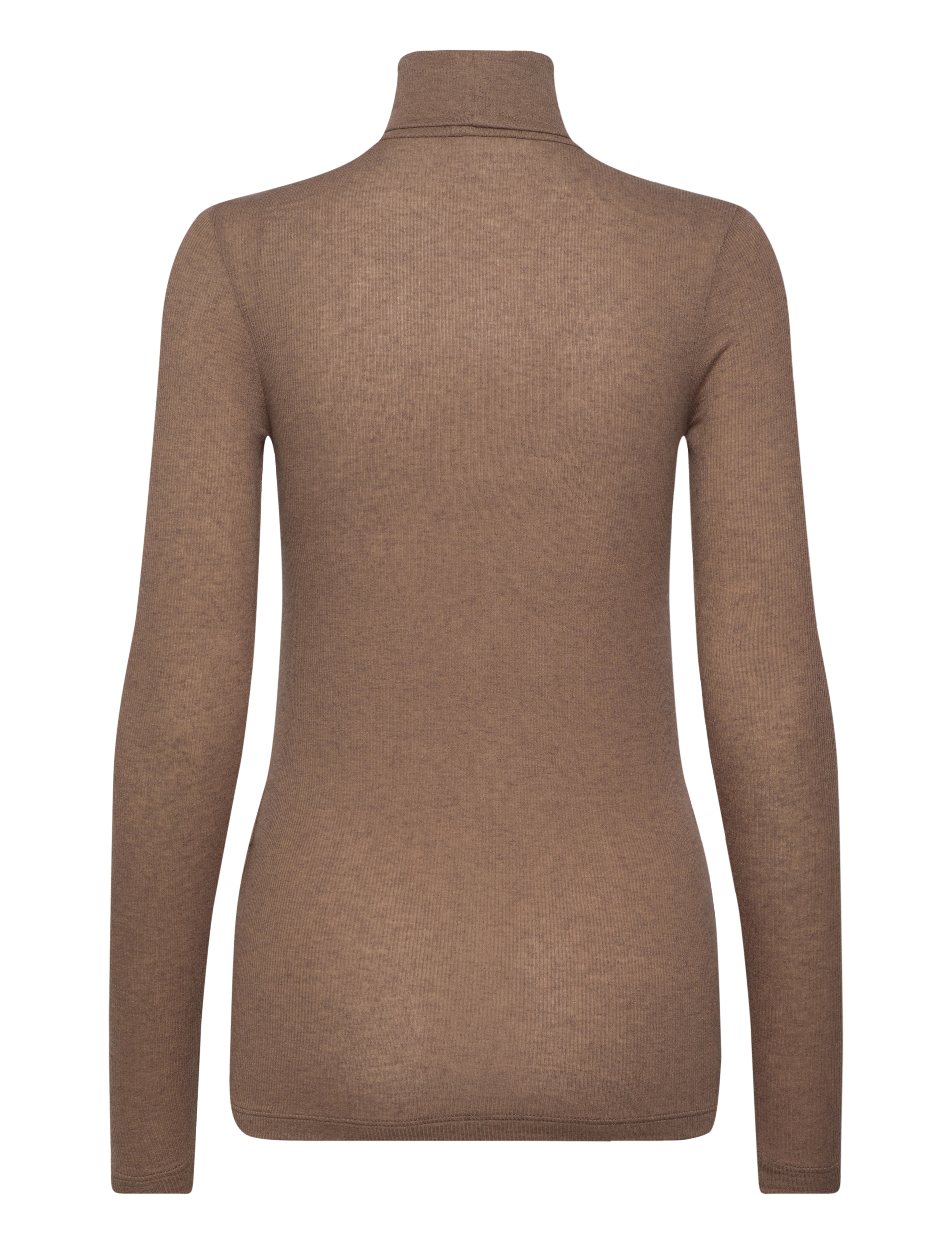 Bruuns Bazaar - AngelaBB Roll neck - shitake melange - 2