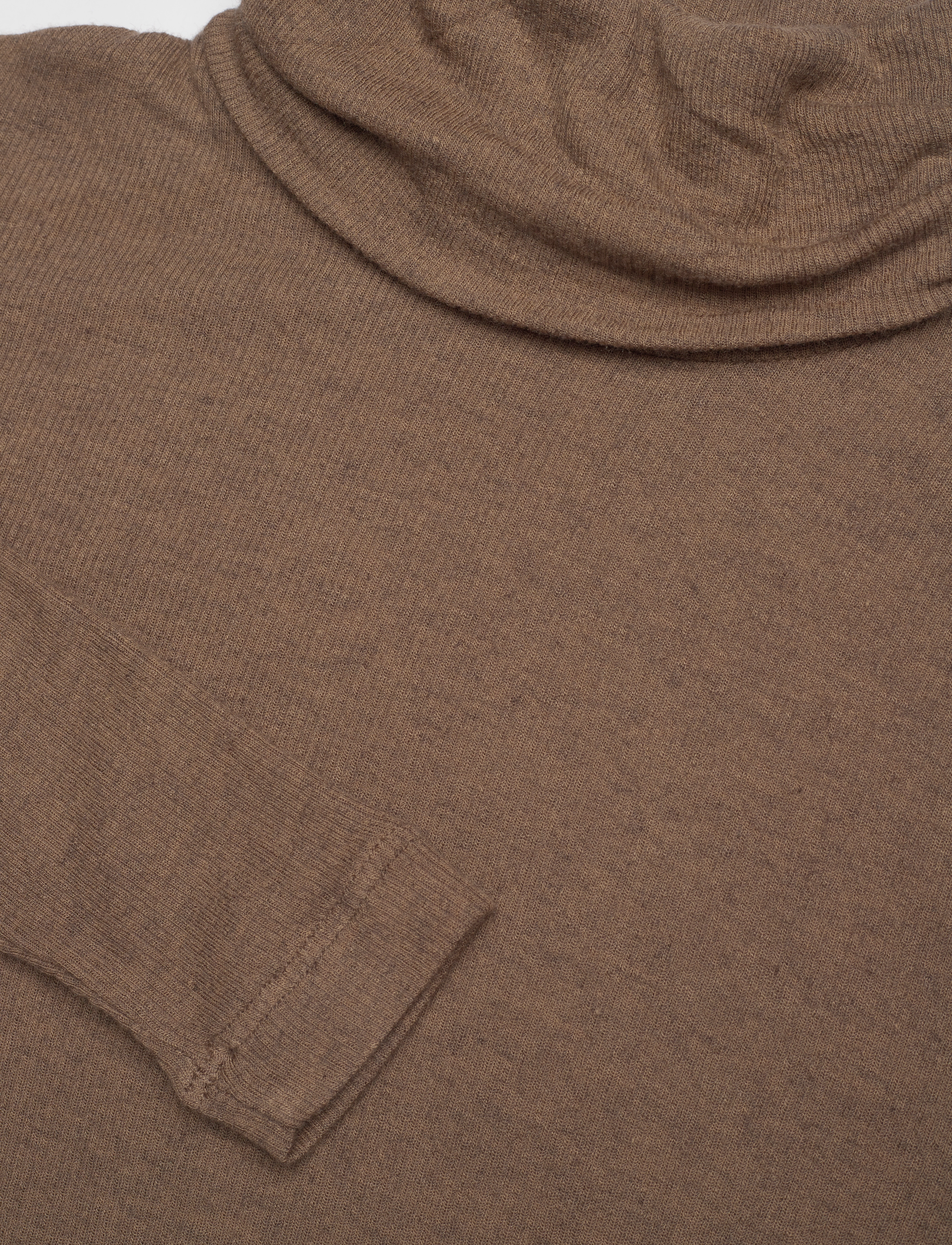 Bruuns Bazaar - AngelaBB Roll neck - shitake melange - 3