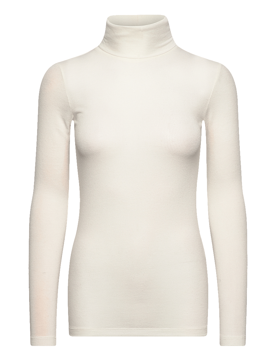 Bruuns Bazaar - AngelaBB Roll neck - rullekraver - snow white - 0