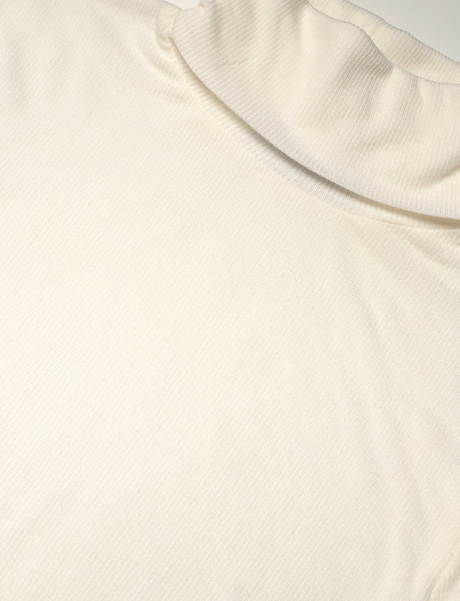 Bruuns Bazaar - AngelaBB Roll neck - rullekraver - snow white - 2