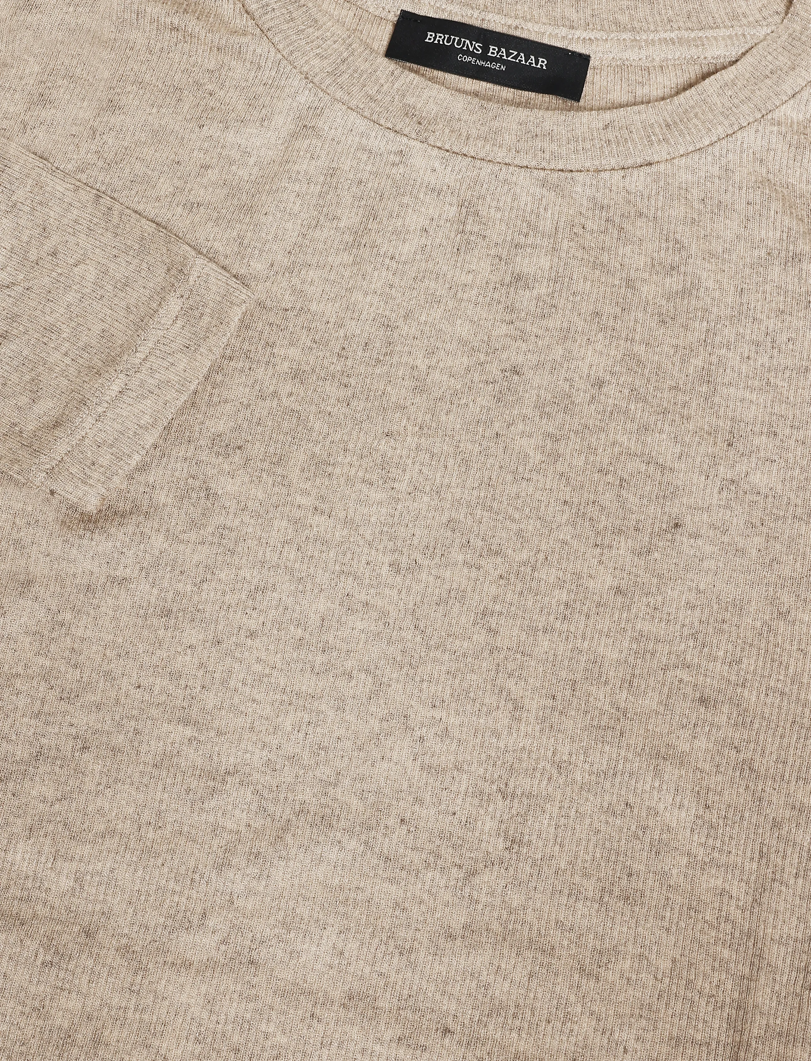 Bruuns Bazaar - AngelaBB LS T-shirt - pikkade varrukatega topid - roasted grey - 2