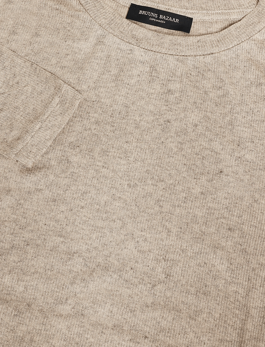 Bruuns Bazaar - AngelaBB LS T-shirt - pikkade varrukatega topid - roasted grey - 2