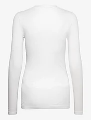Bruuns Bazaar - AngelaBB LS T-shirt - long-sleeved tops - snow white - 2