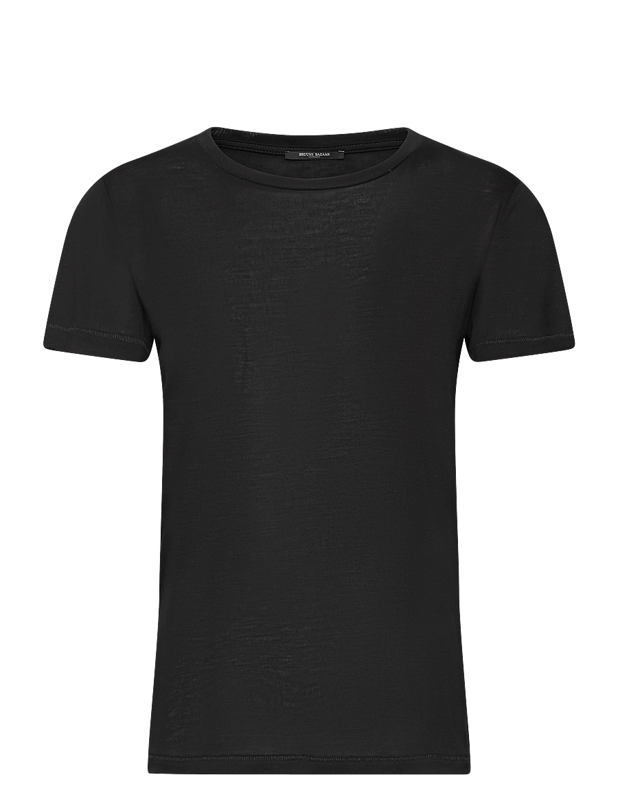 Bruuns Bazaar - KatkaBB ss T-shirt - t-shirts - black - 1