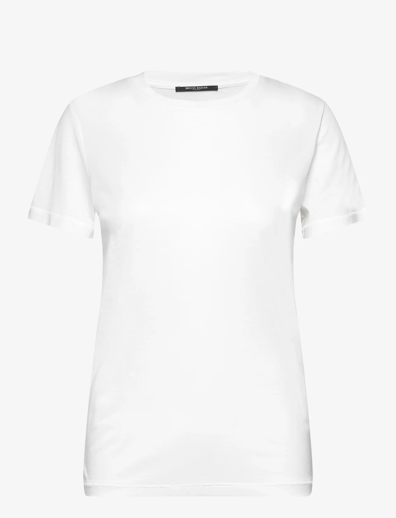 Bruuns Bazaar - KatkaBB ss T-shirt - t-shirts & tops - snow white - 0
