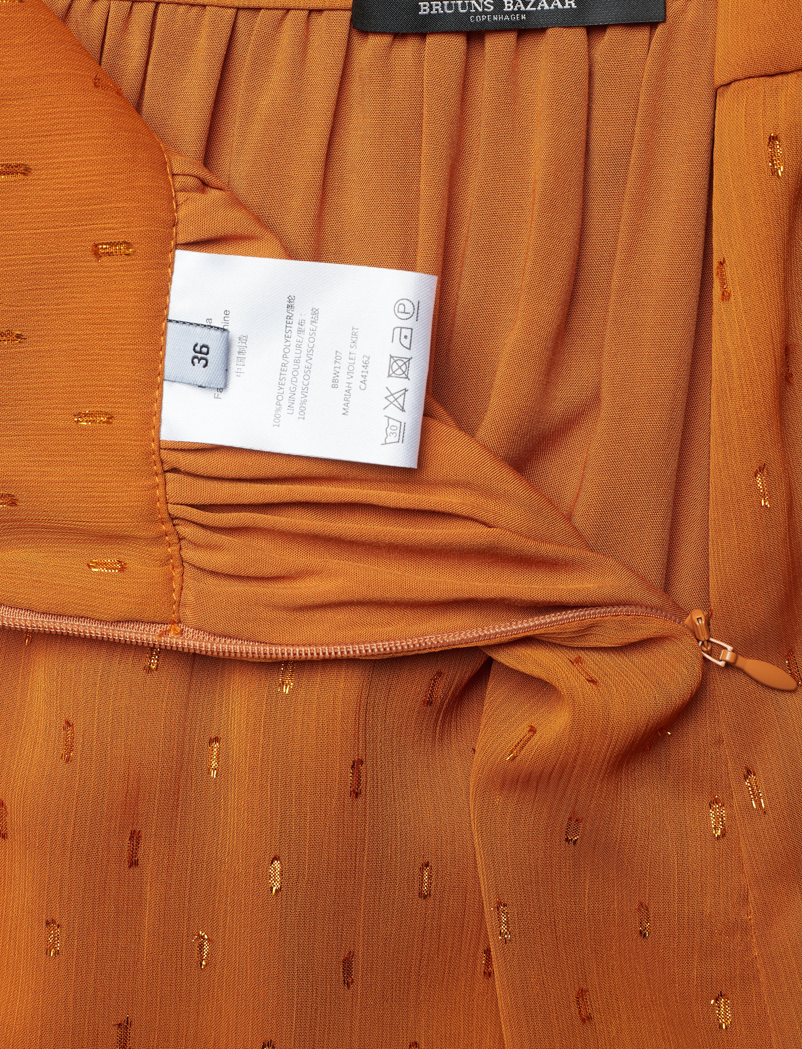 Bruuns Bazaar - Mariah Violet skirt - sundan brown - 2