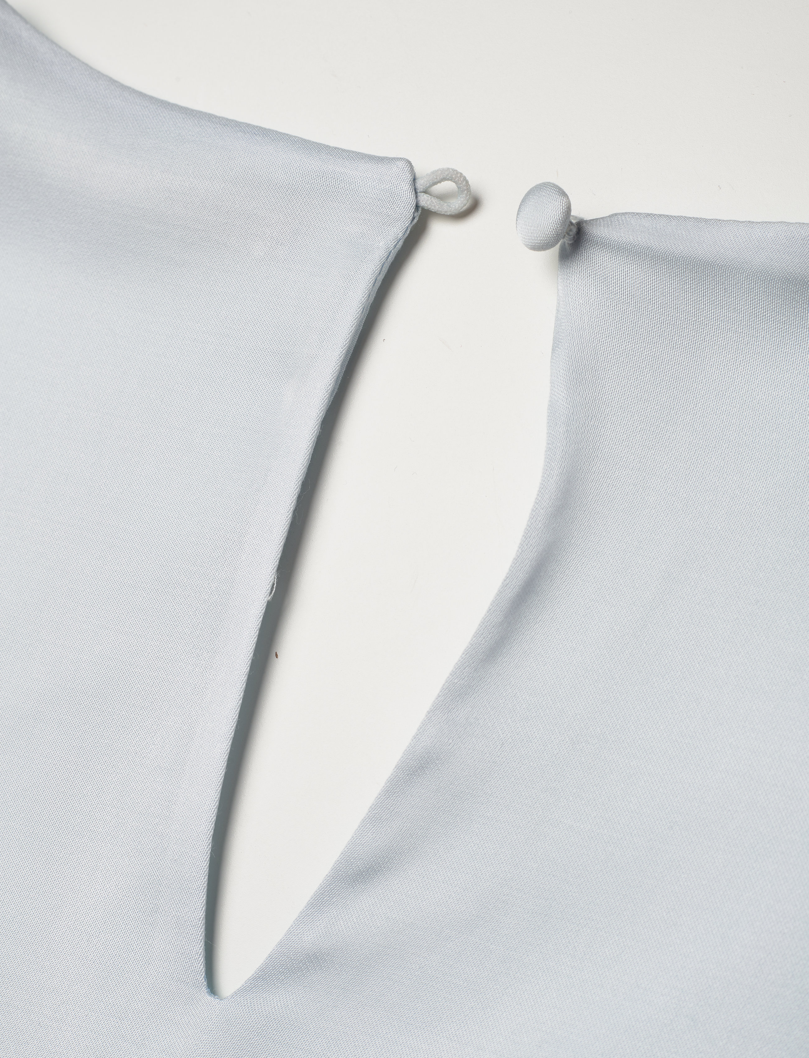 Bruuns Bazaar - Anour Art dress - midi kjoler - heather blue - 4