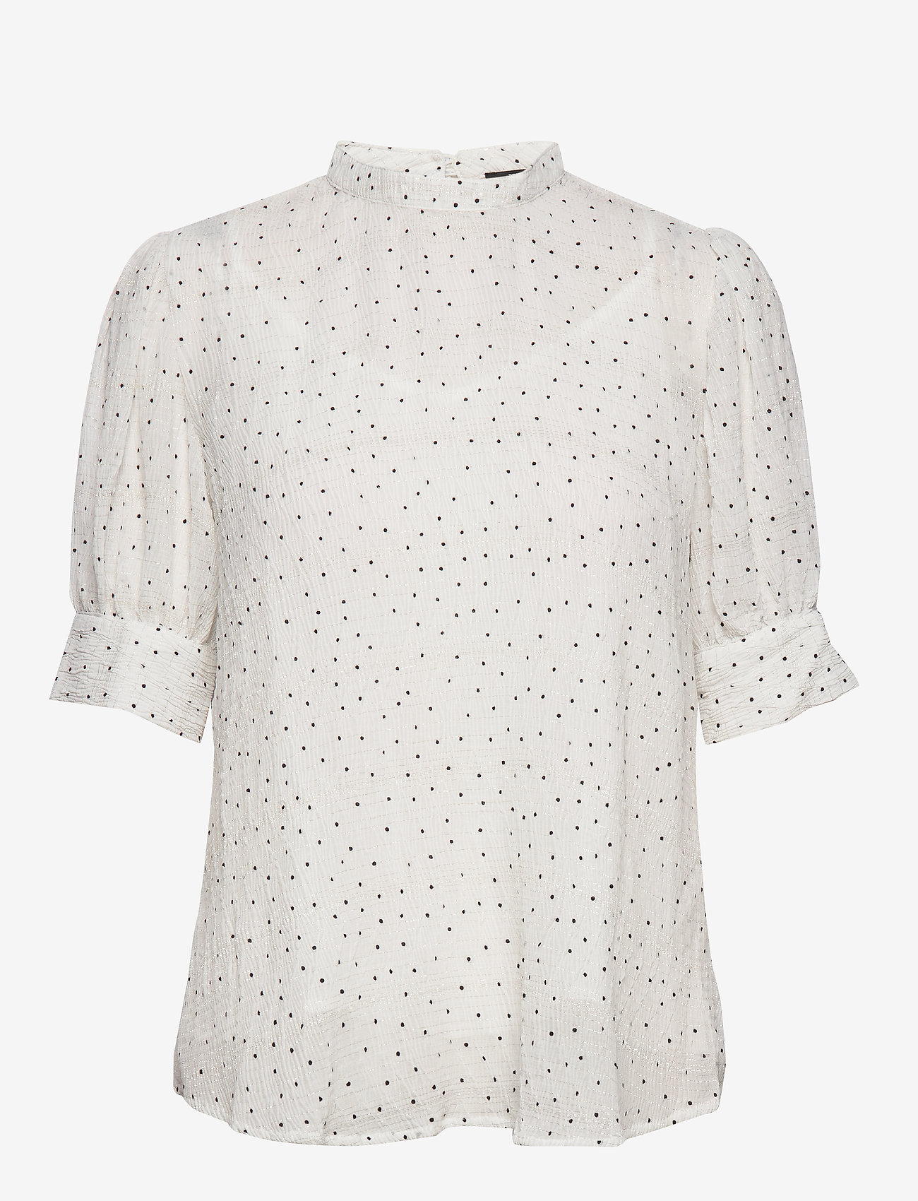 Bruuns Bazaar - Novas sade blouse - snow white - 0