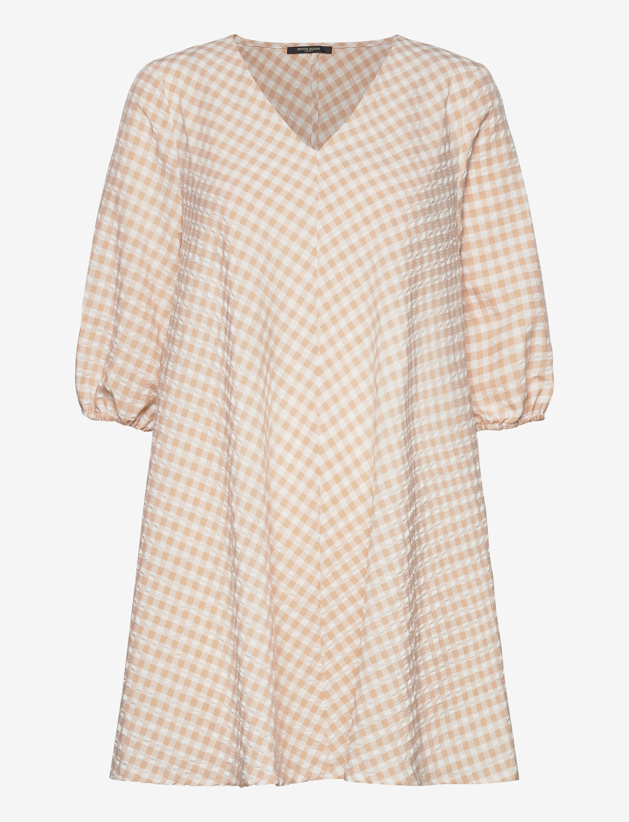 Bruuns Bazaar - Seer Allure dress - sand/white check - 0