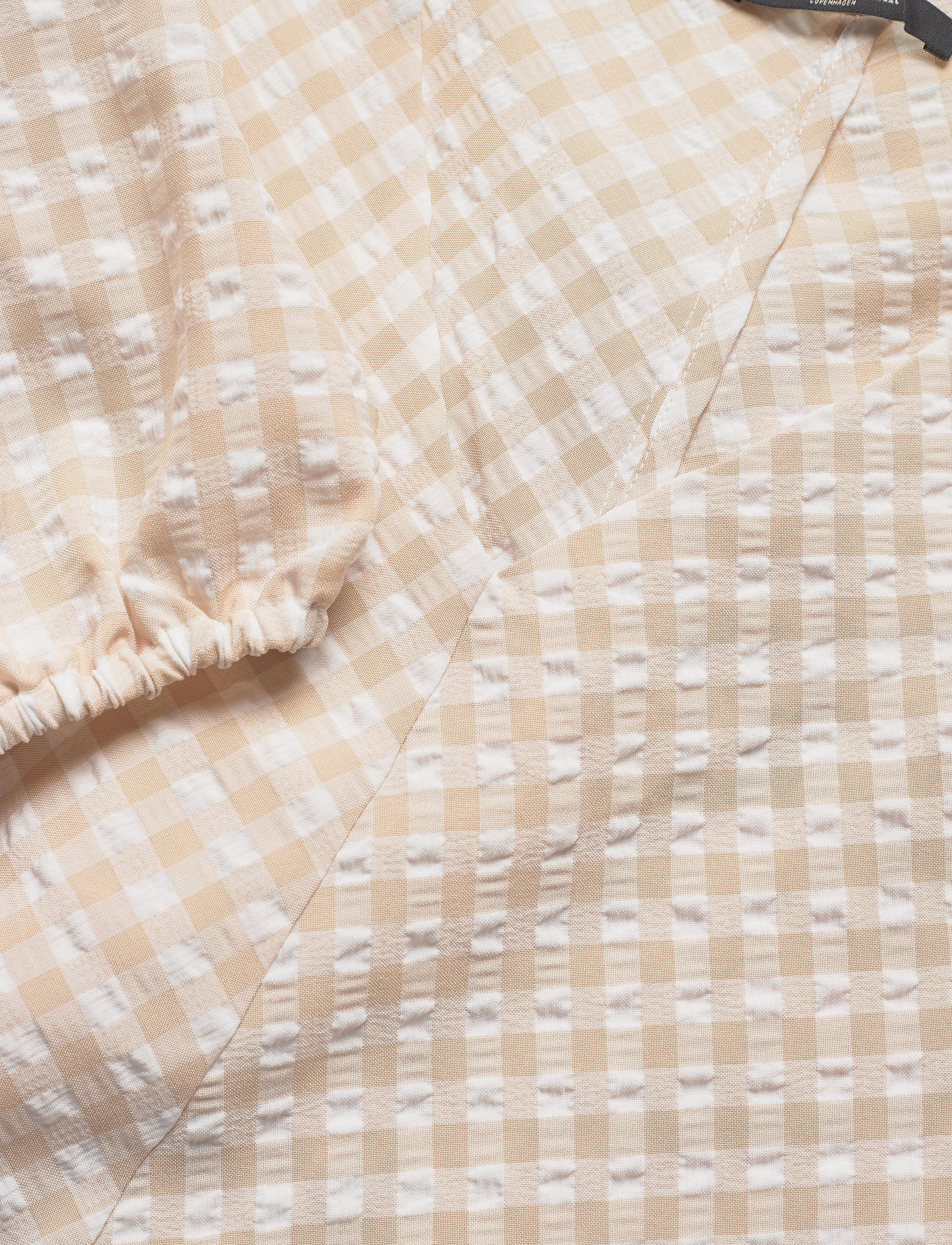 Bruuns Bazaar - Seer Allure dress - sand/white check - 2