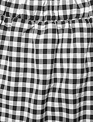 Bruuns Bazaar - Seer Jessie skirt - midi nederdele - black/white check - 2
