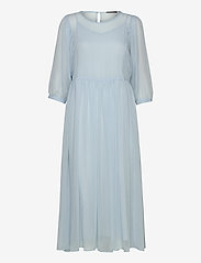 Bruuns Bazaar - Cloudy Lux dress - midikjoler - dream blue - 0