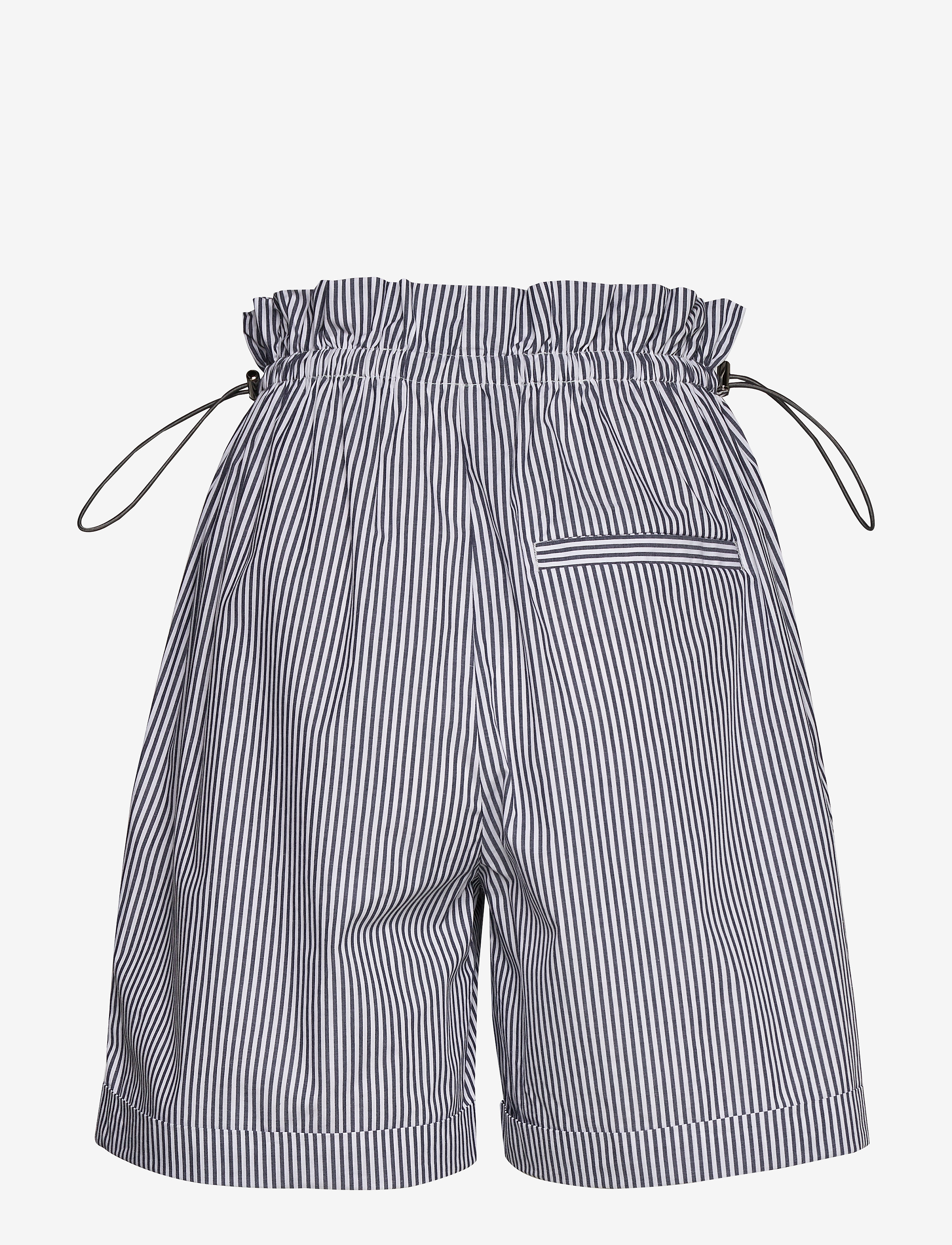Bruuns Bazaar - Maxima Denni shorts - riverside/white stripes - 1