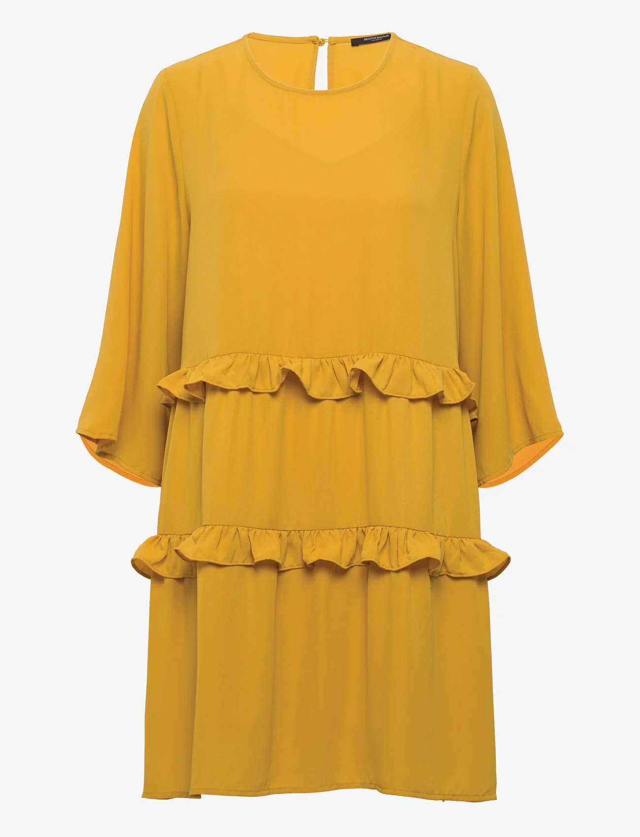 Bruuns Bazaar - Ellora Kristelle dress BZ - kurze kleider - yellow - 0