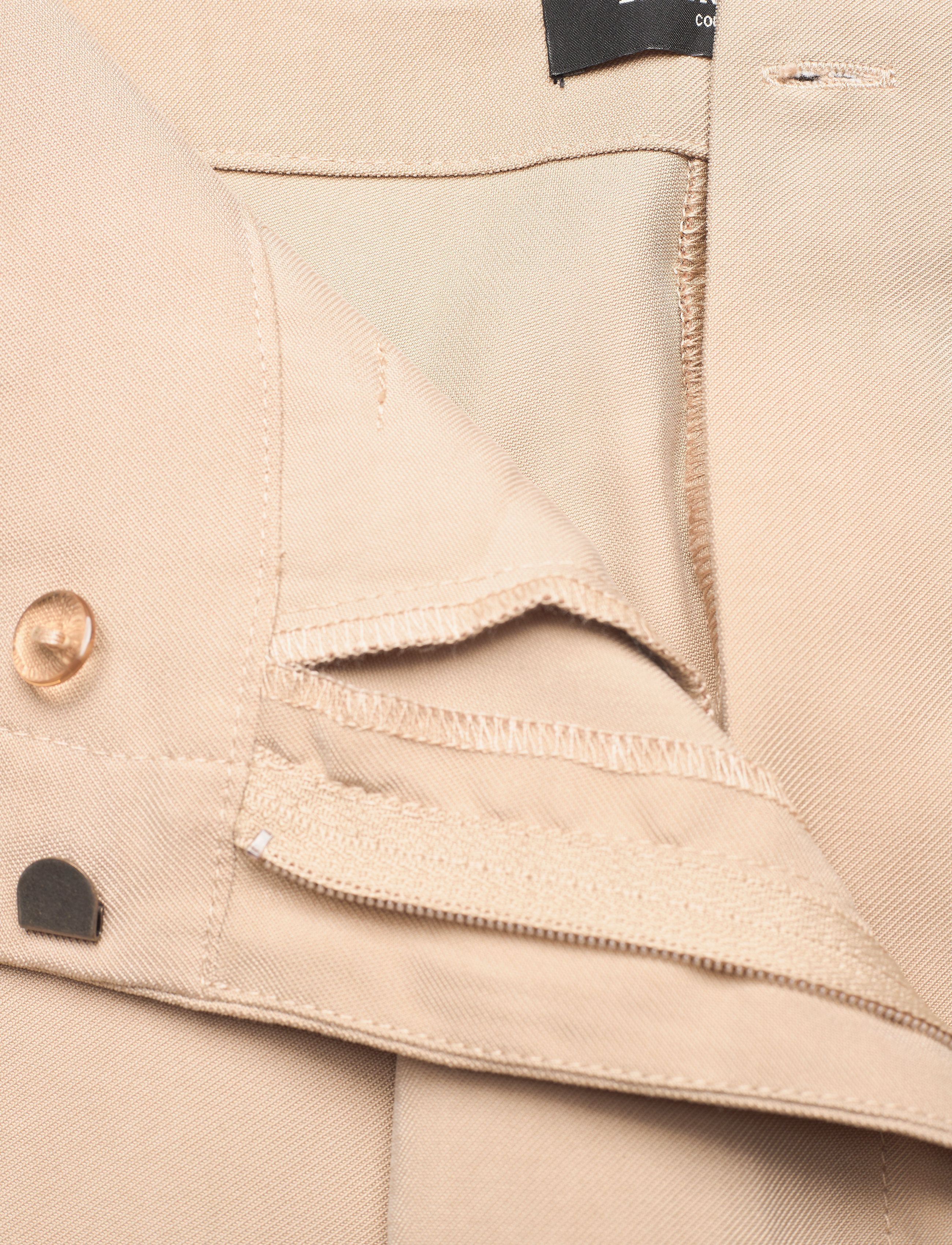 Bruuns Bazaar - Lucille Mavis pant - roasted grey khaki - 4