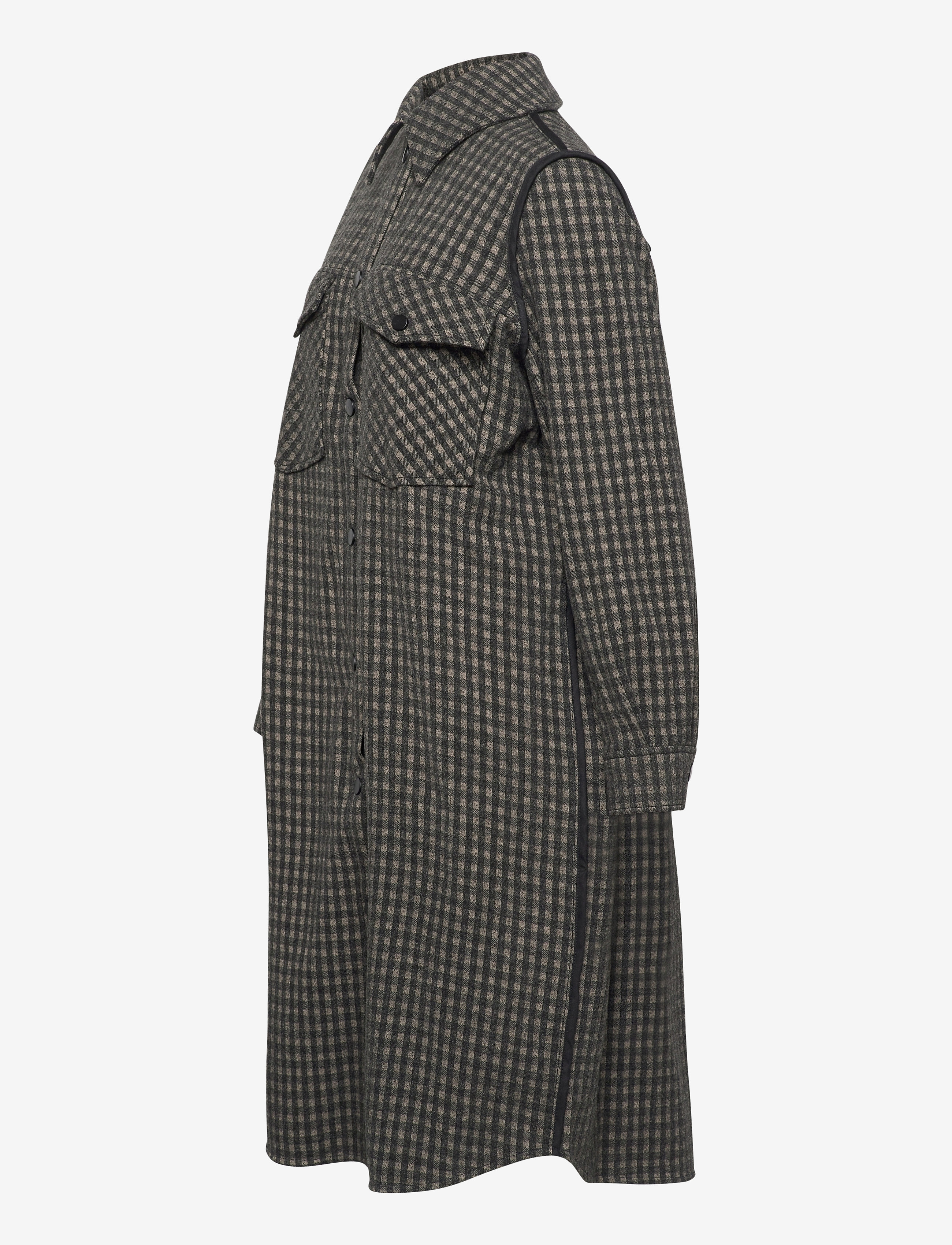 Bruuns Bazaar - Silja Ilia jacket - black check - 3