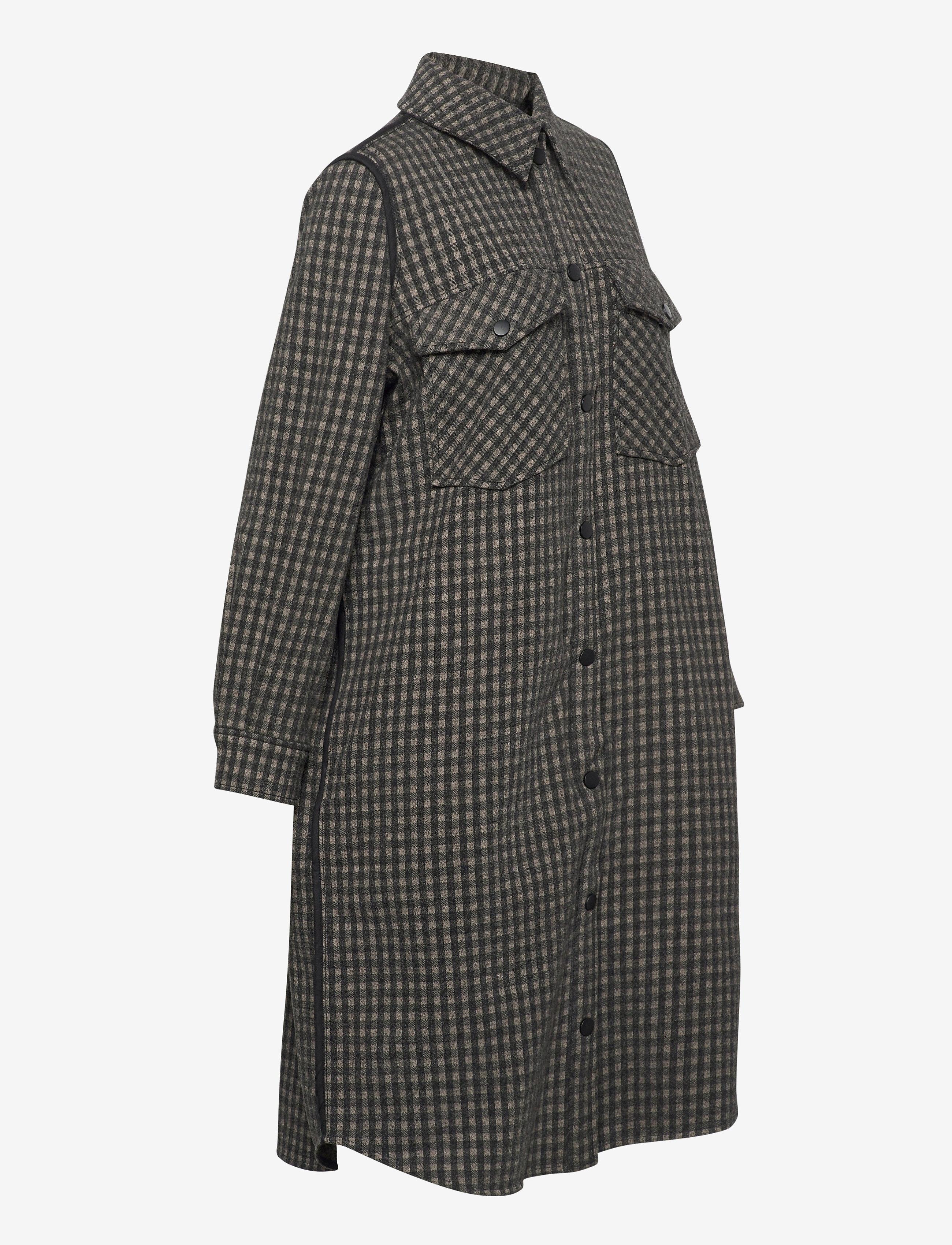 Bruuns Bazaar - Silja Ilia jacket - black check - 4