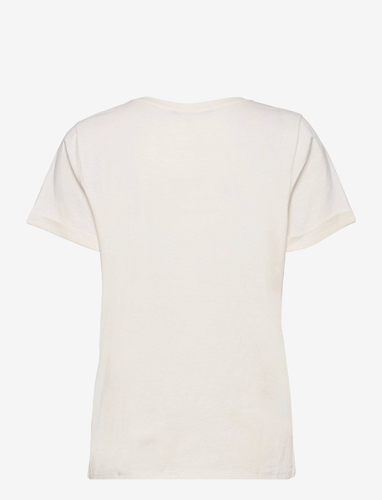 Bruuns Bazaar - Carla Face tee - snow white - 1