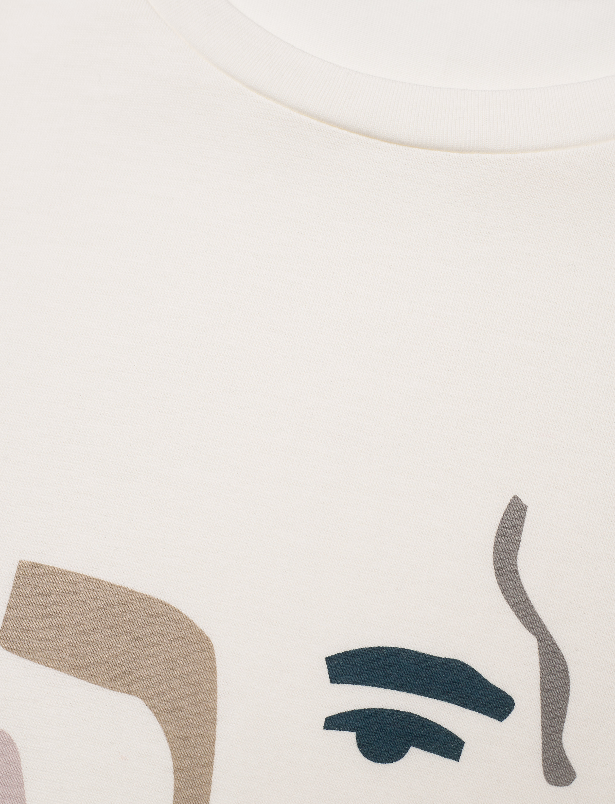 Bruuns Bazaar - Carla Face tee - snow white - 3