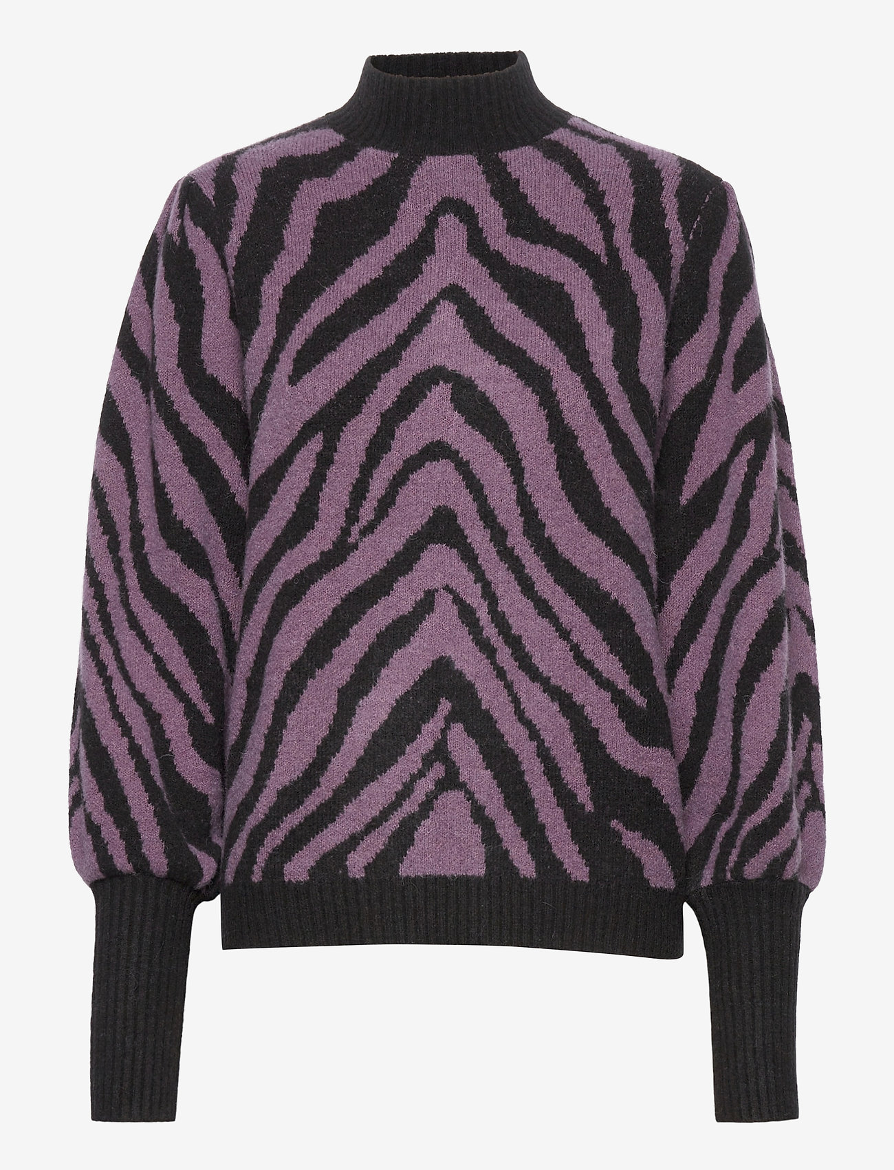 Bruuns Bazaar - Cheryl Grace knit - purple sky - 1