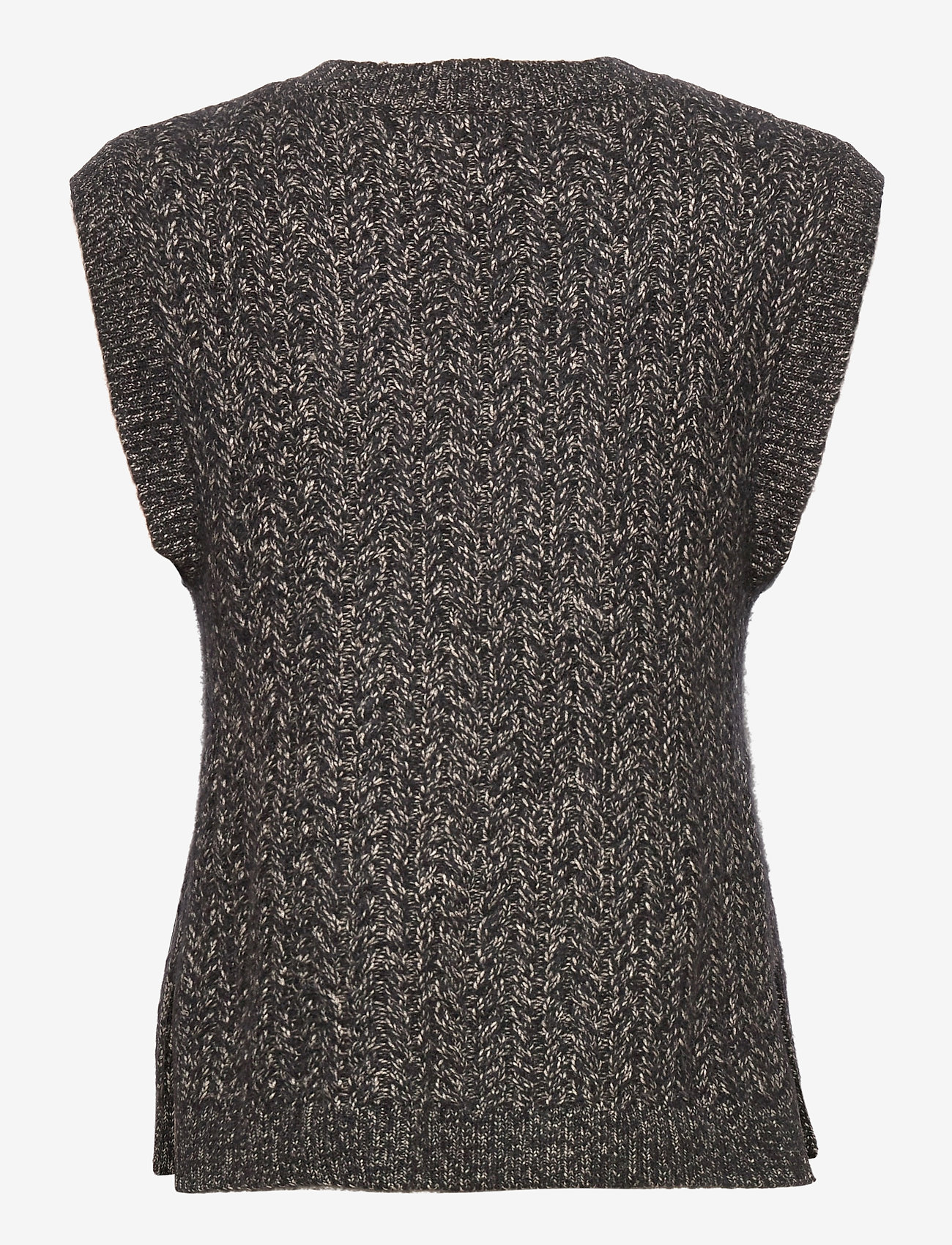 Bruuns Bazaar - Linne Chio vest - roasted grey khaki - 1