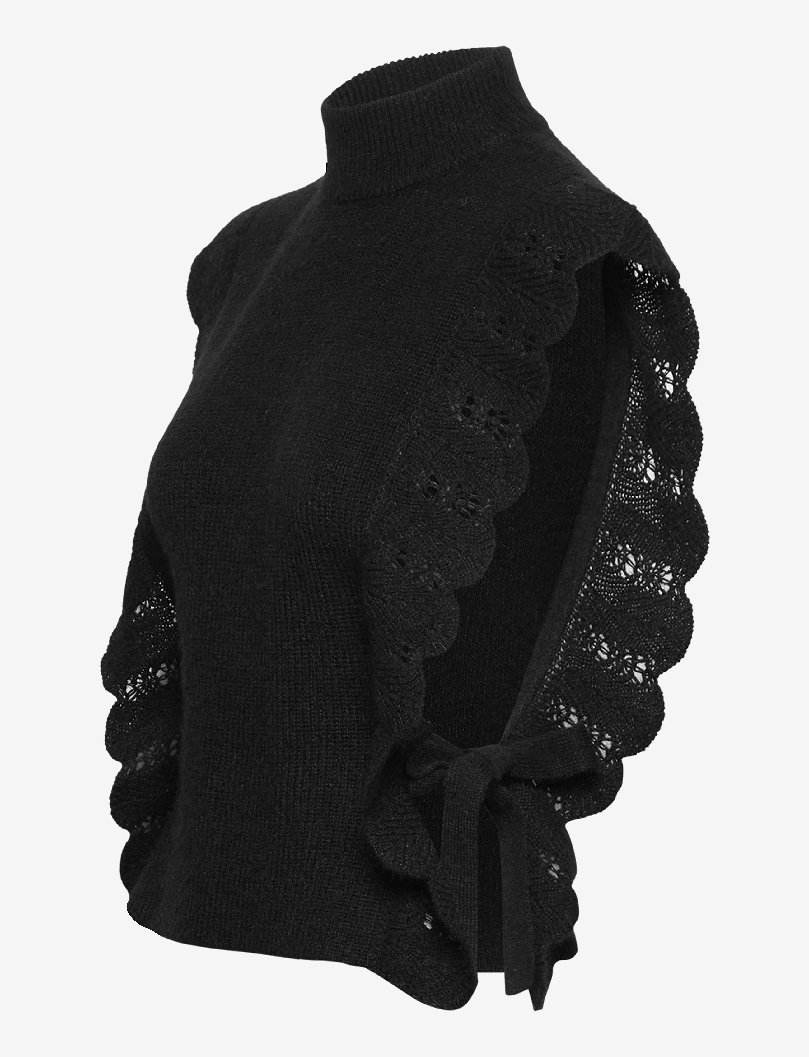 Bruuns Bazaar - Parisa Esti knit vest - black - 2