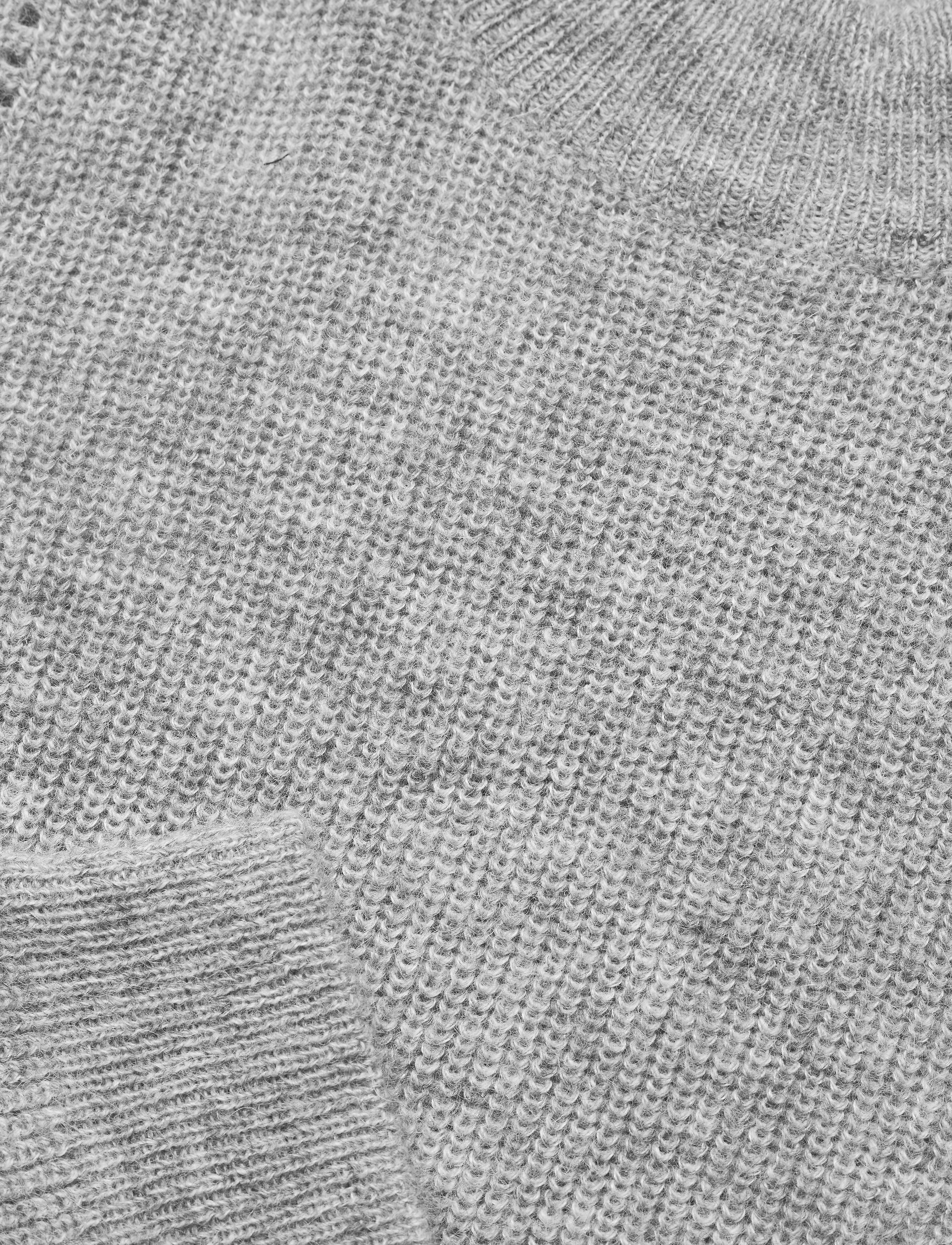 Bruuns Bazaar - Parisa Neav knit - light grey - 2