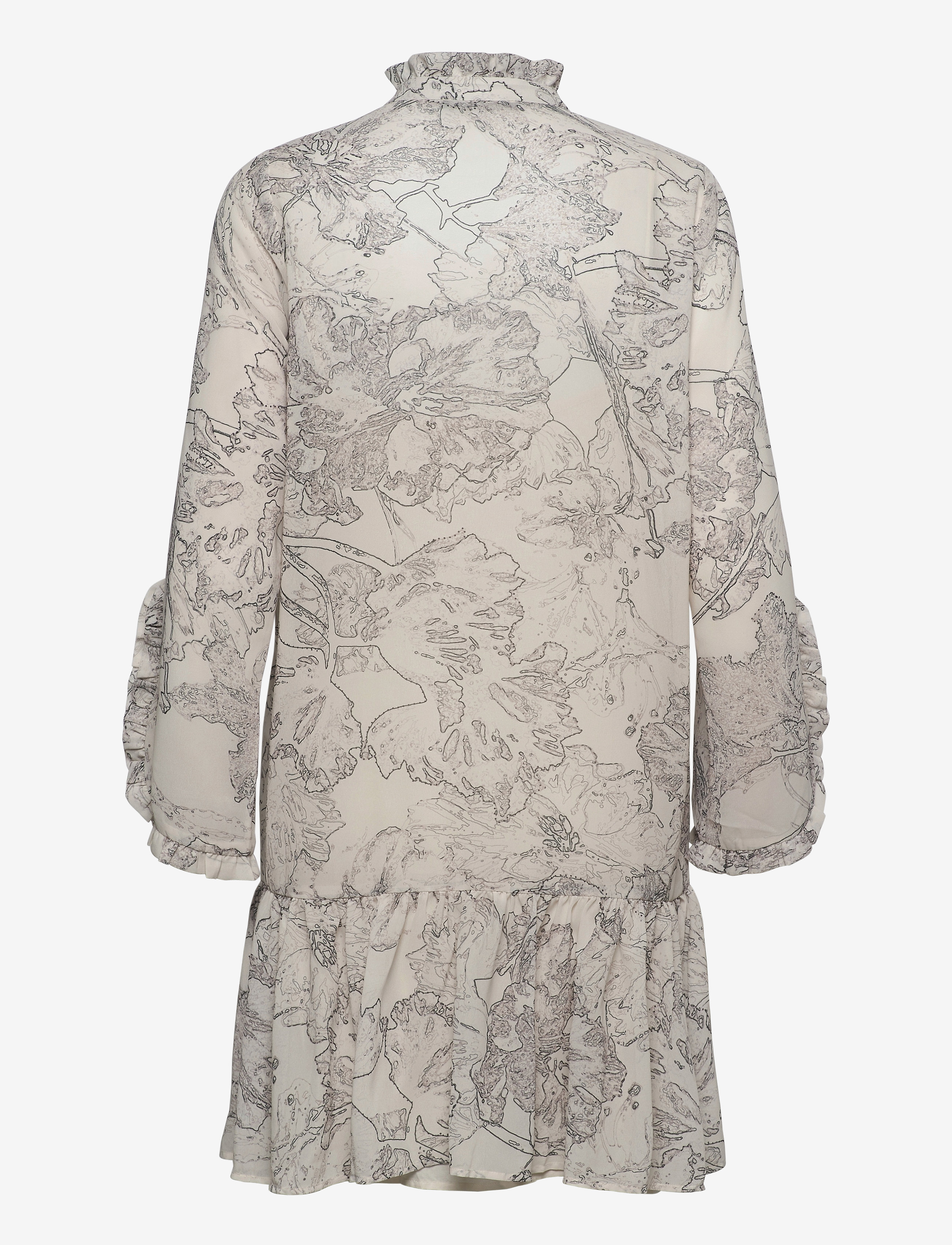 Bruuns Bazaar - Ivy Rosemary dress - snow white aop - 1
