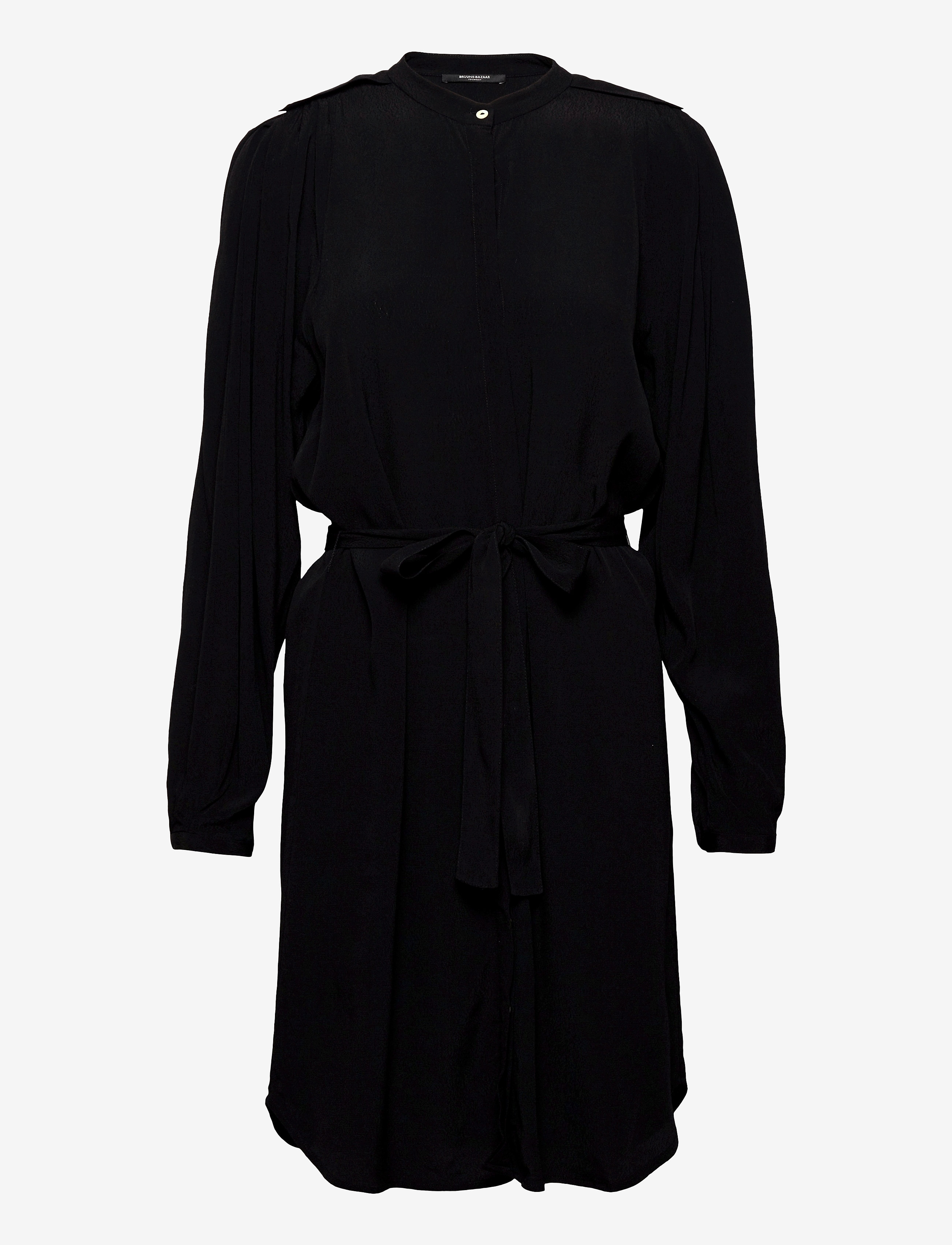 Bruuns Bazaar - Lilli Cacilia shirt dress - black - 0