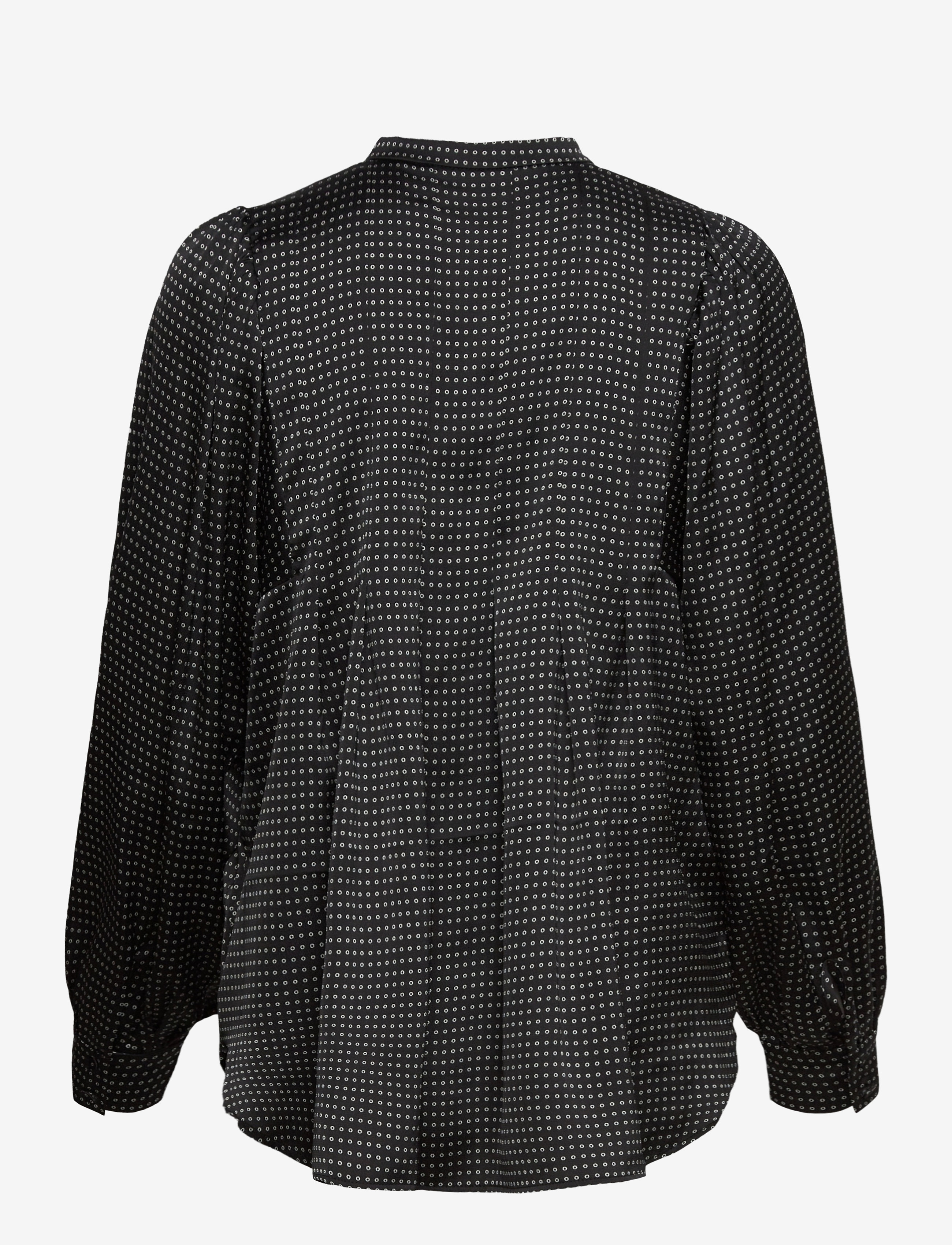 Bruuns Bazaar - Acacia Eadie shirt - black aop - 1