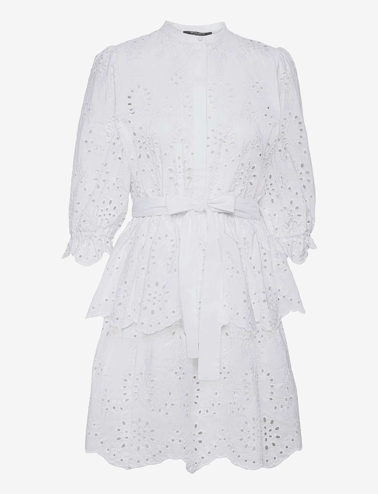Bruuns Bazaar - Rosie Sinea dress - white with white - 0