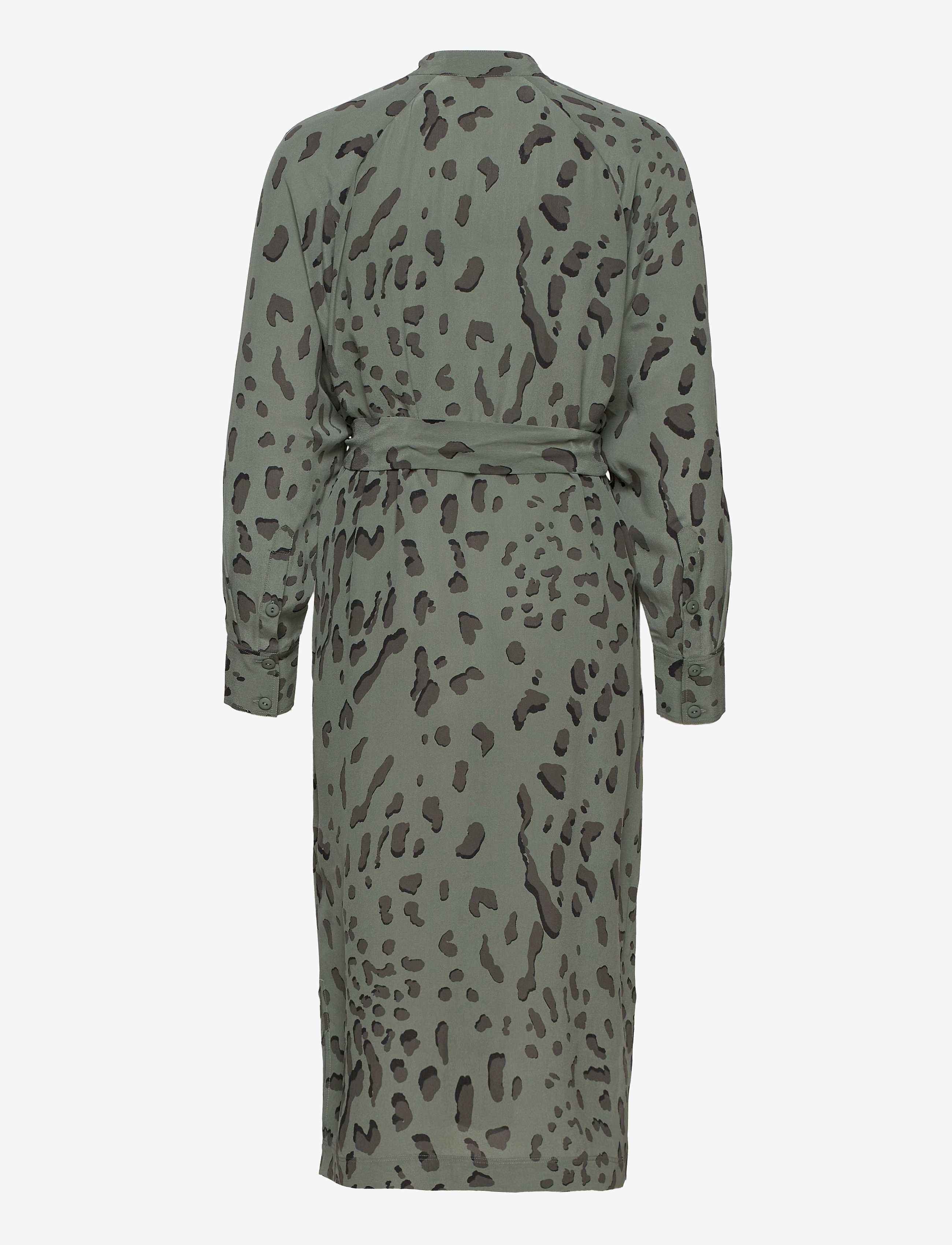 Bruuns Bazaar - Lillie Jadyn dress - dark moss aop - 1