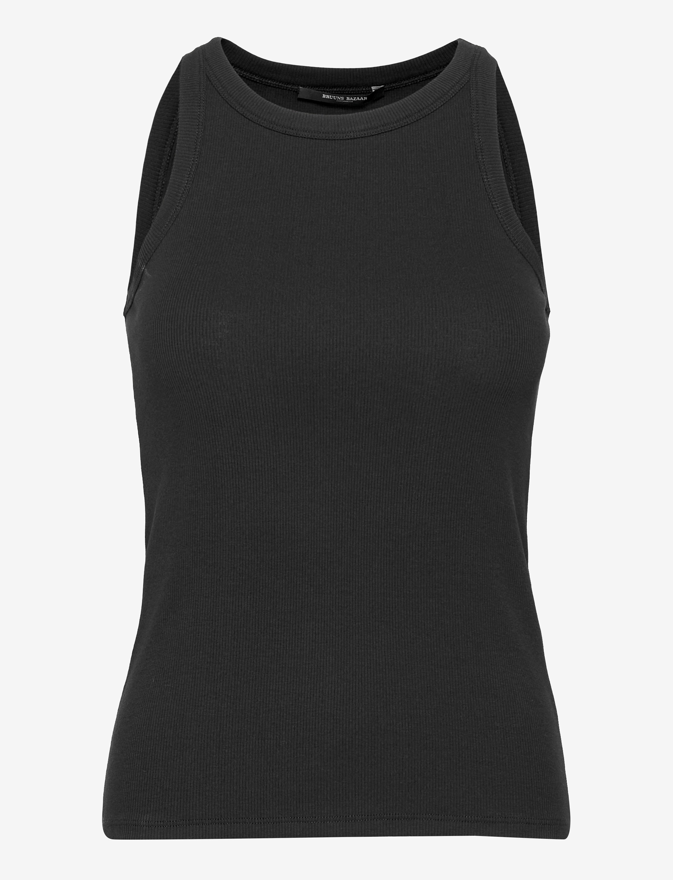 Bruuns Bazaar KatyBB Rib Tank top - Bruuns Bazaar - BLACK / black