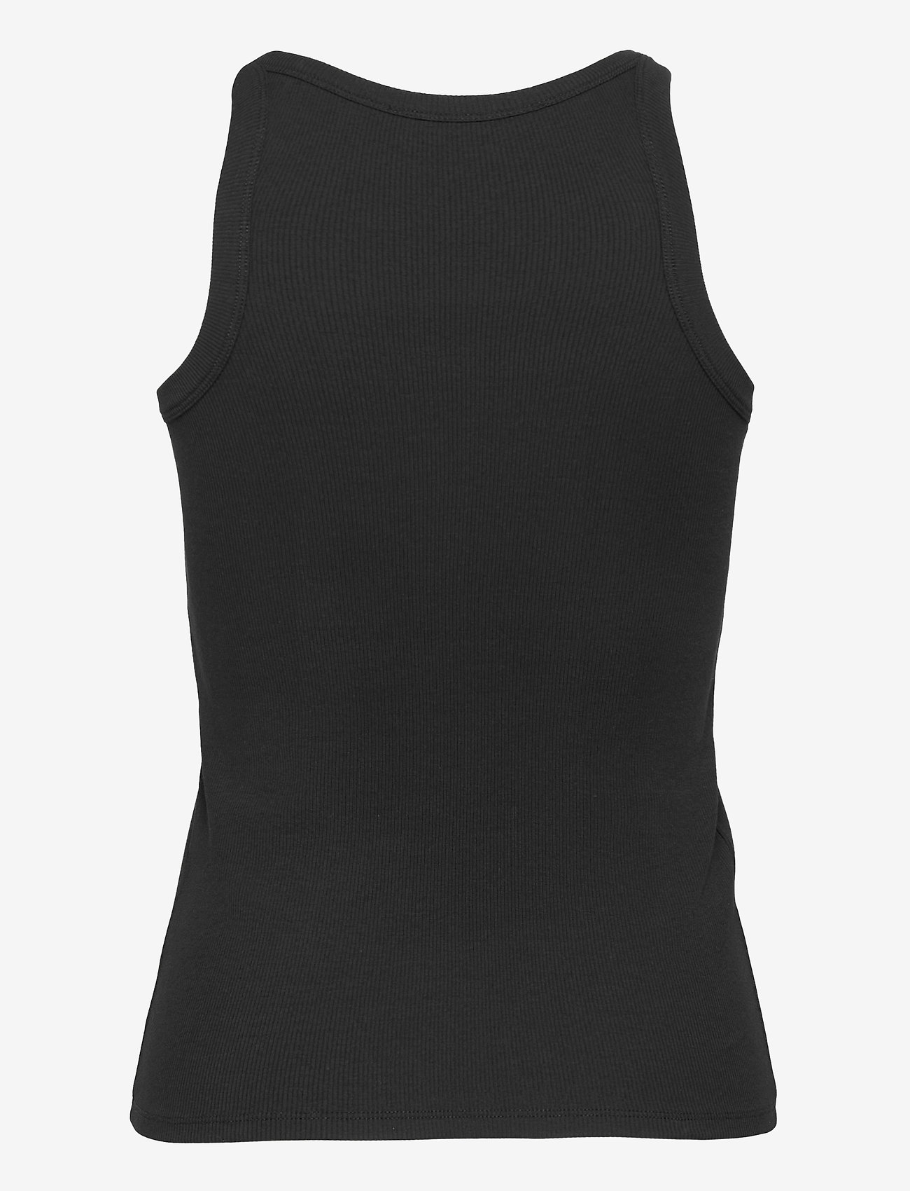 Bruuns Bazaar - KatyBB Rib Tank top - t-shirt & tops - black - 1