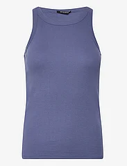 Bruuns Bazaar - KatyBB Rib Tank top - t-shirts & topper - coastal blue - 0