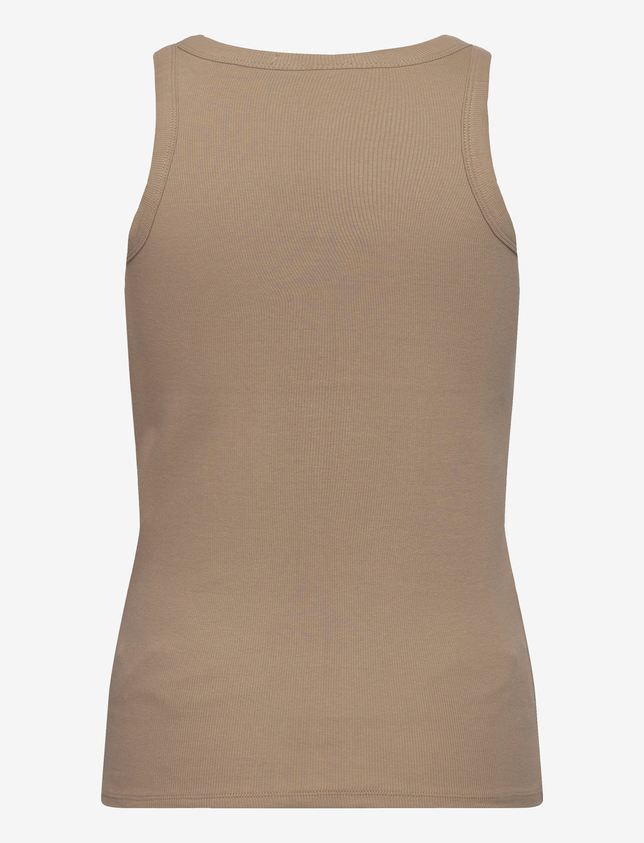 Bruuns Bazaar - KatyBB Rib Tank top - roasted grey khaki - 1