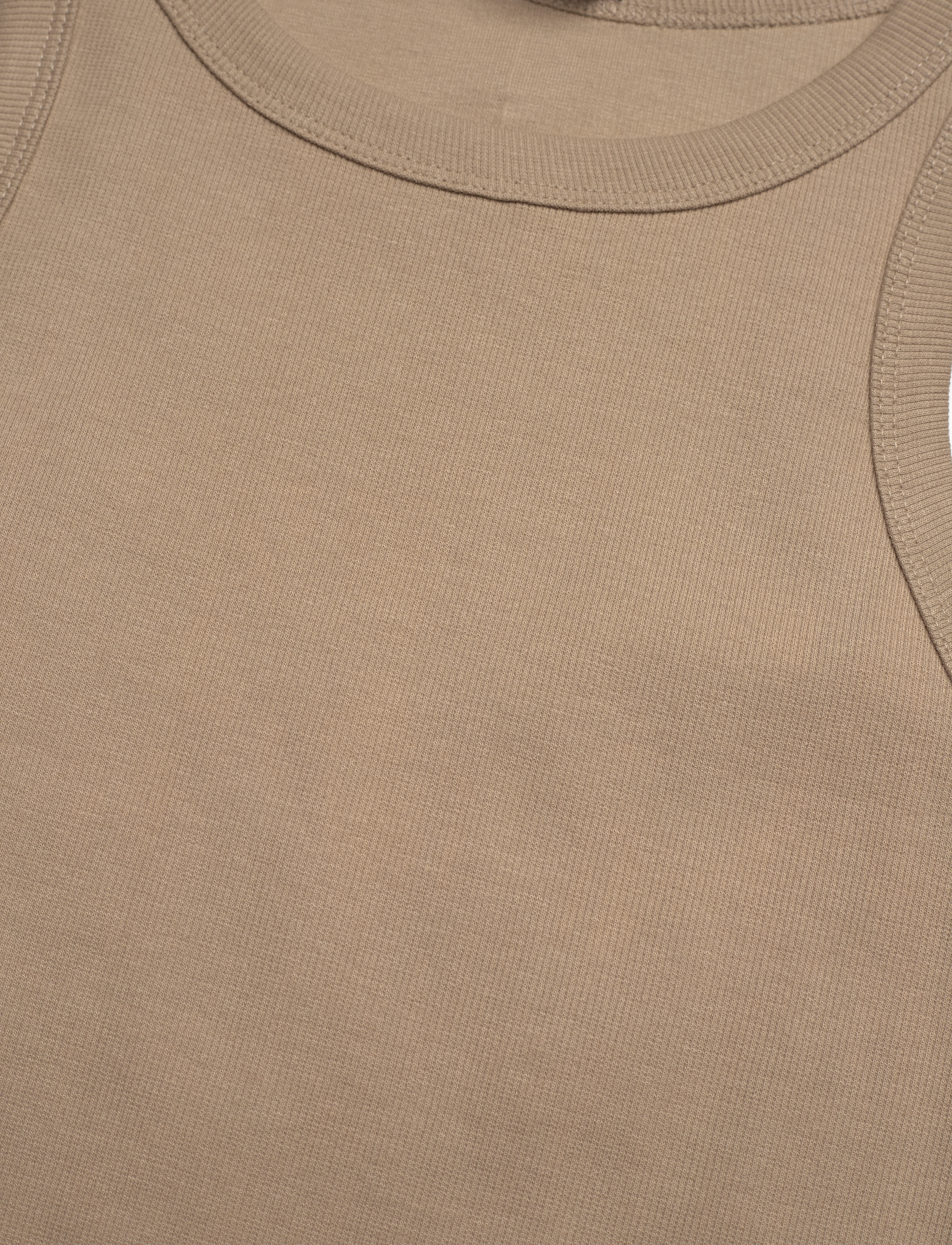 Bruuns Bazaar - KatyBB Rib Tank top - roasted grey khaki - 2