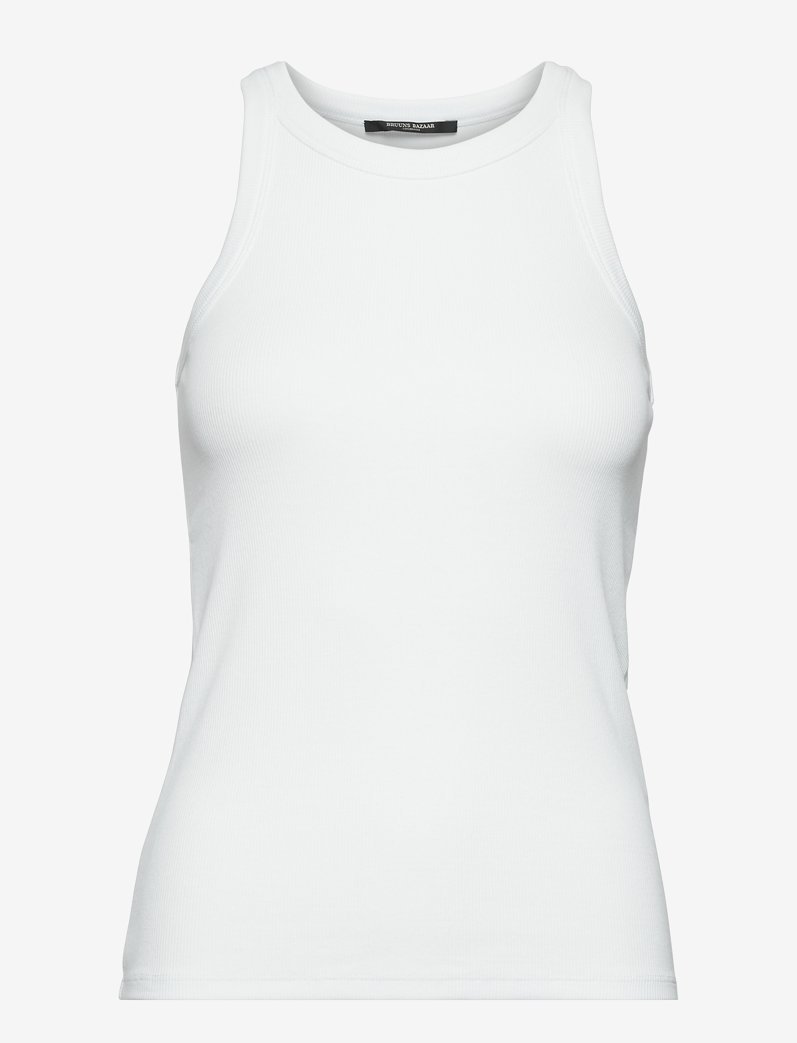 Bruuns Bazaar KatyBB Rib Tank top - Kampagne - WHITE / white