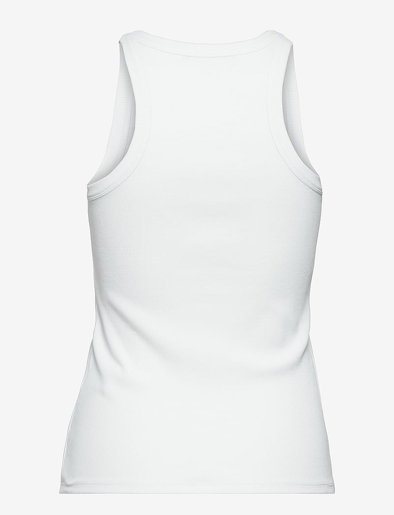 Bruuns Bazaar - KatyBB Rib Tank top - tanktops - white - 2