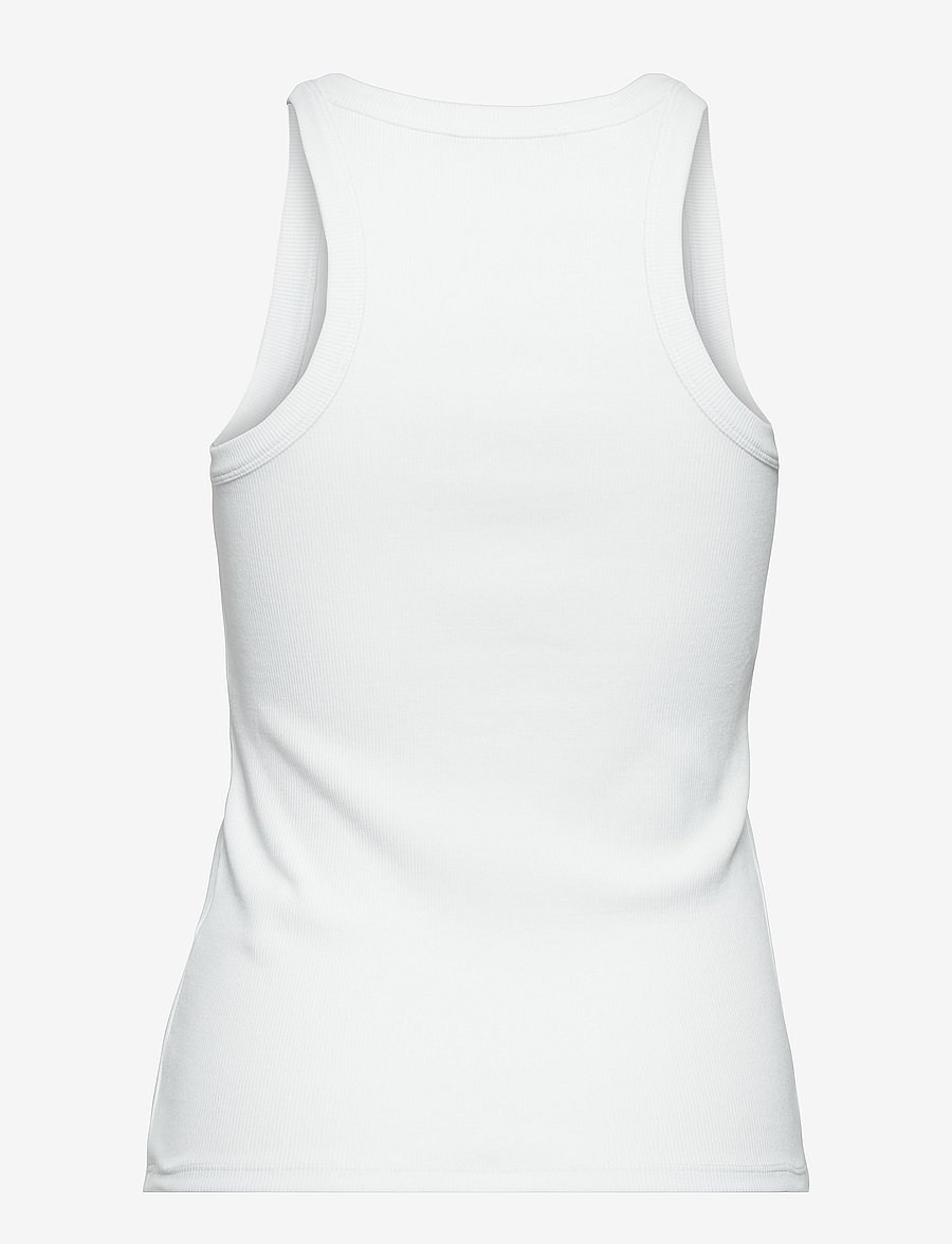 Bruuns Bazaar - KatyBB Rib Tank top - Ärmellose tops - white - 2