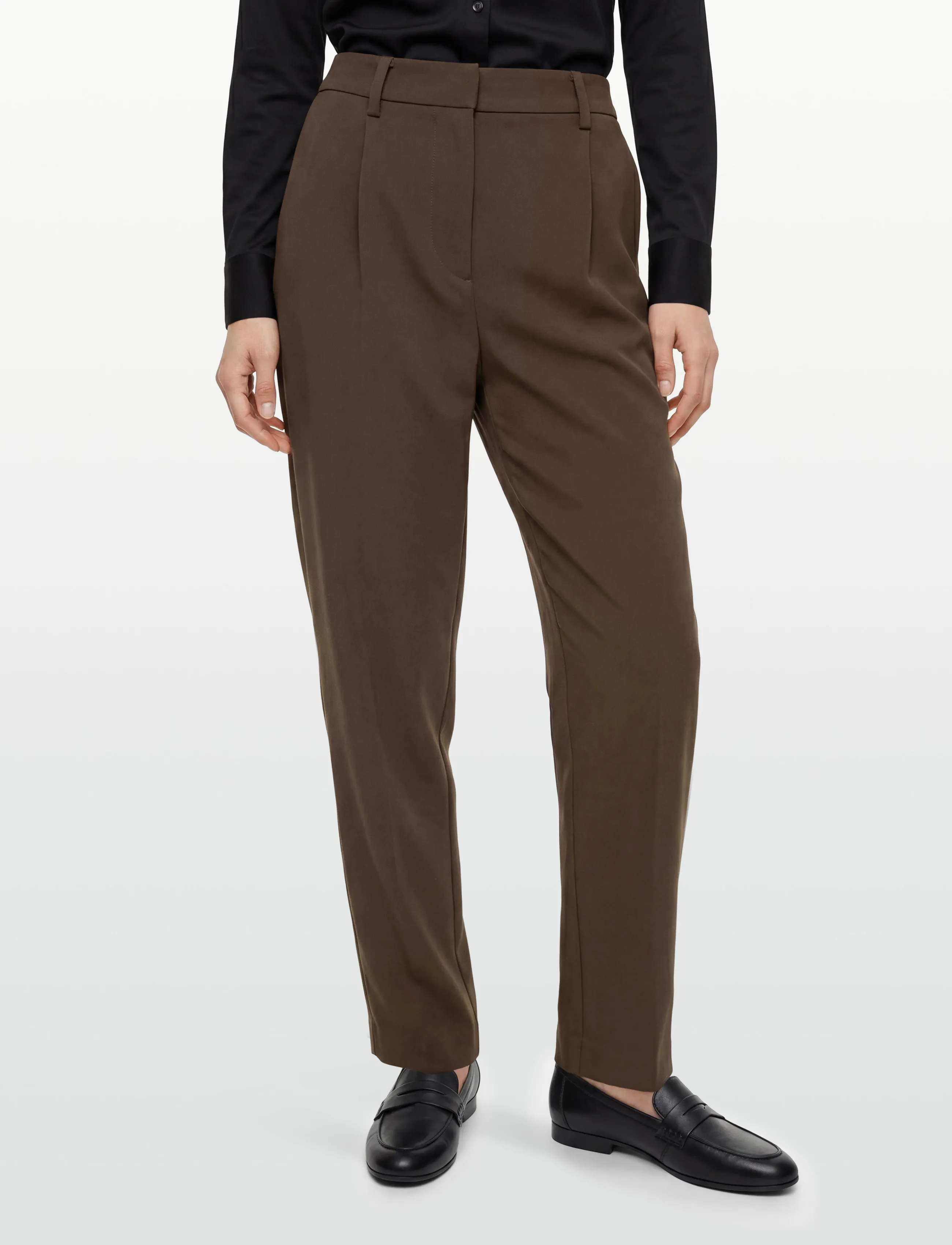 Bruuns Bazaar - CindySusBBDagny pants - tailored trousers - chestnut - 3