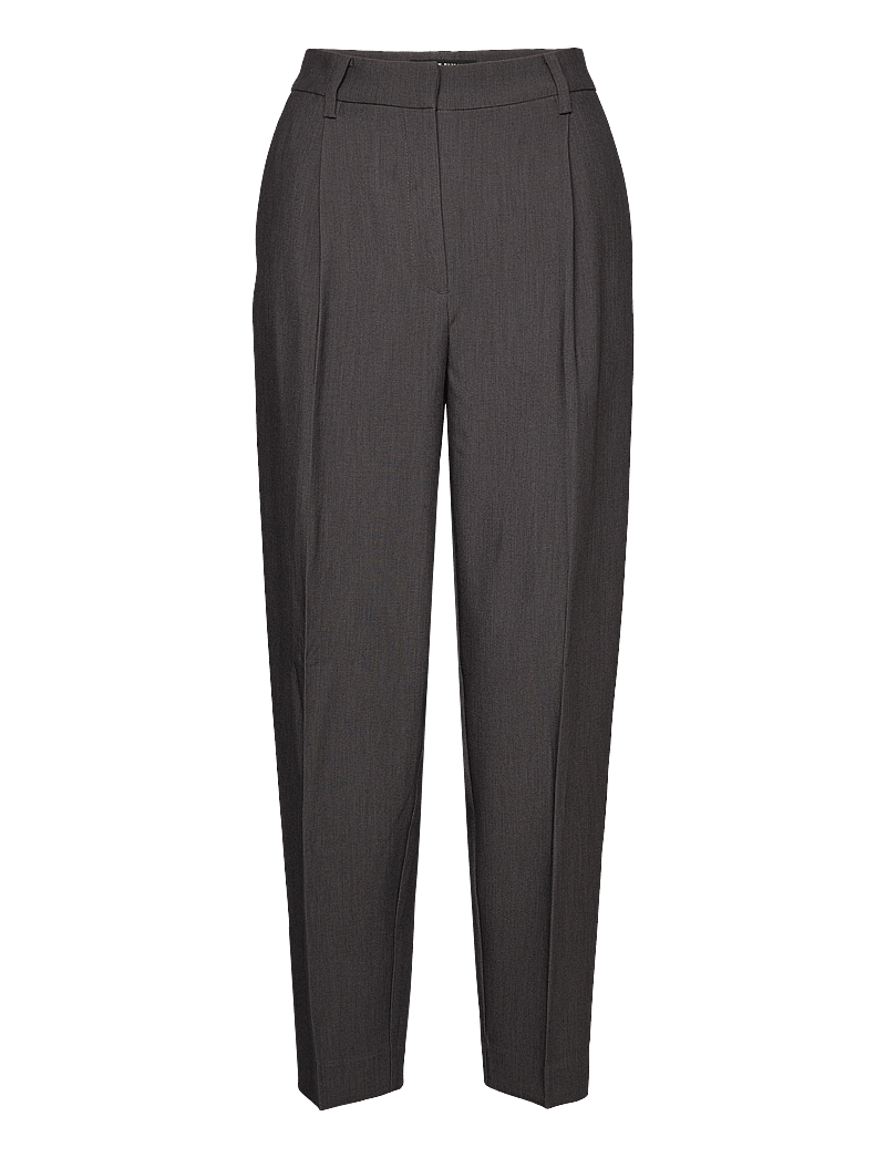Bruuns Bazaar - CindySusBBDagny pants - formell - dark grey mel - 0