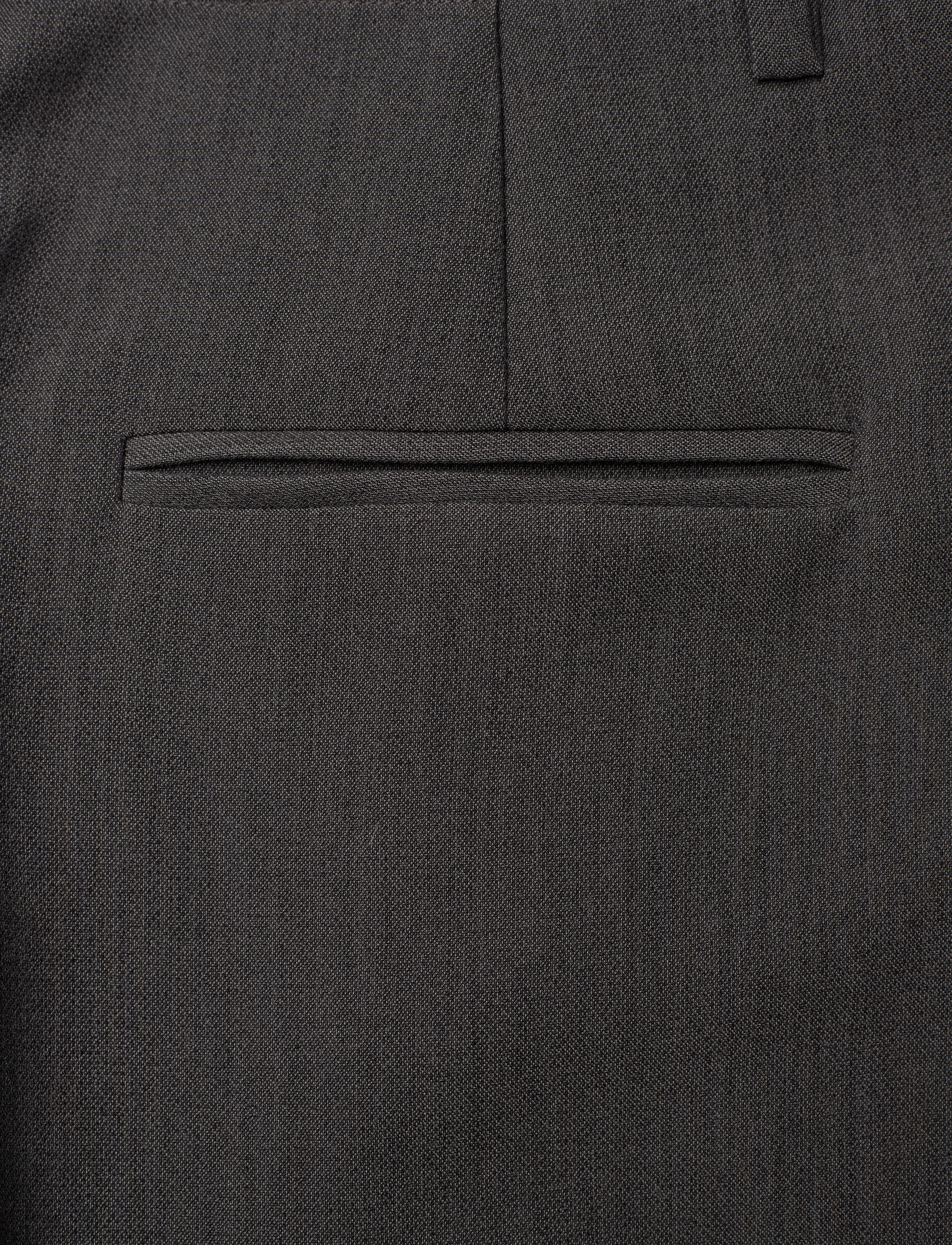 Bruuns Bazaar - CindySusBBDagny pants - kostymbyxor - dark grey mel - 4